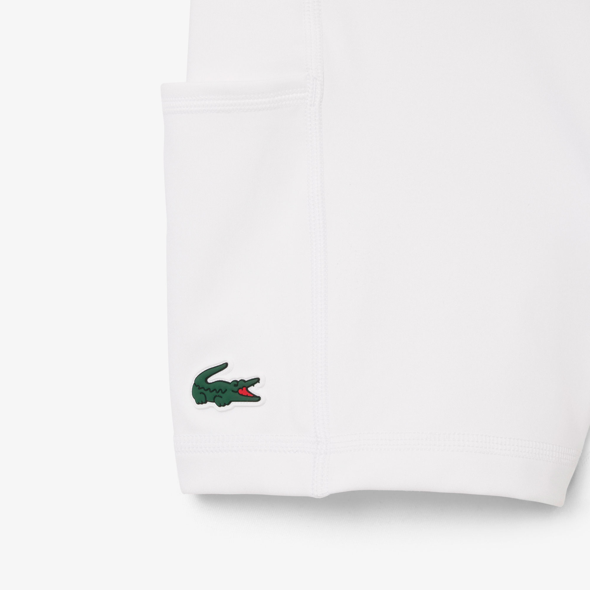 SPORT Kadın Slim Fit Kolsuz Polo Yaka Beyaz Elbise