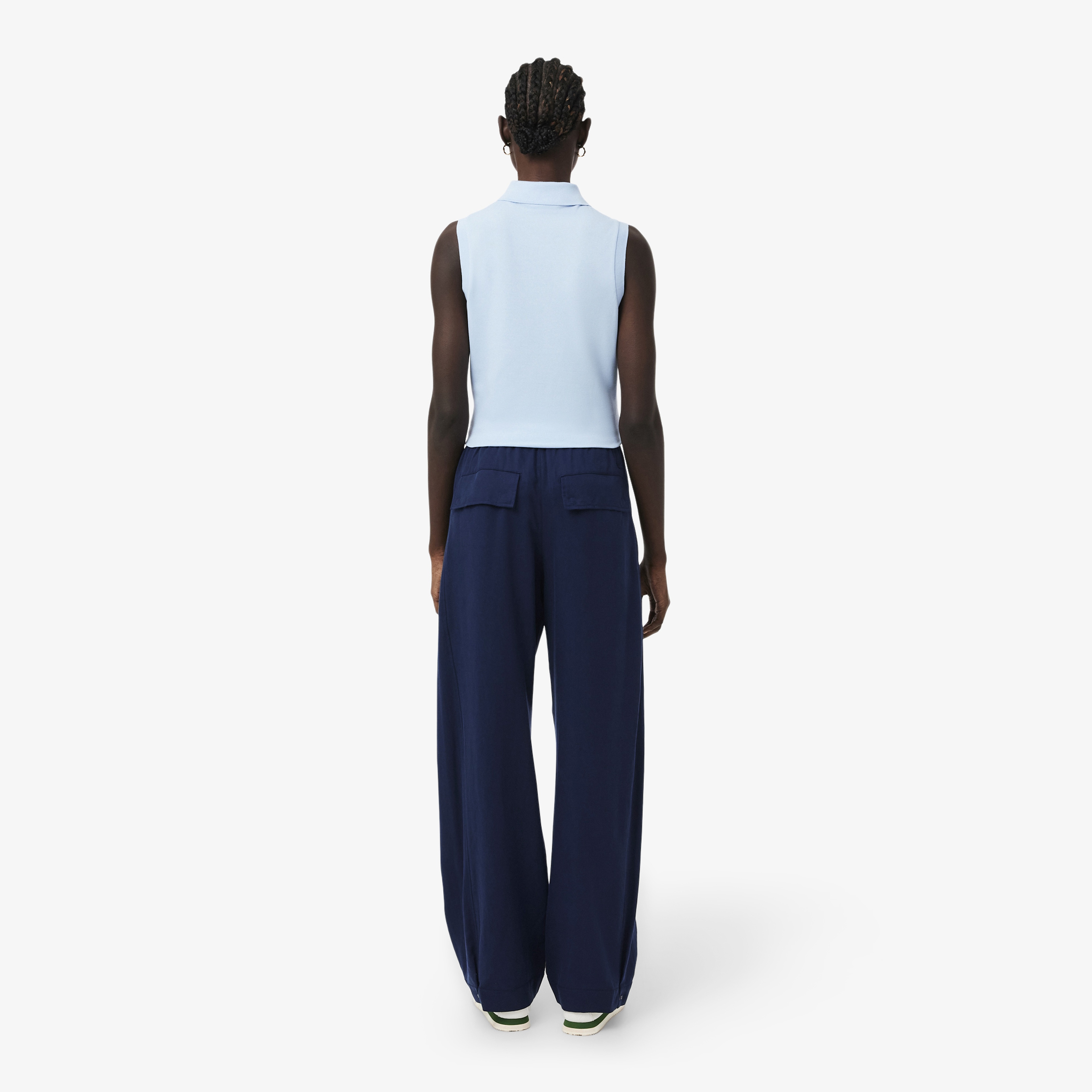 Kadın Oversize Fit Lacivert Pantolon