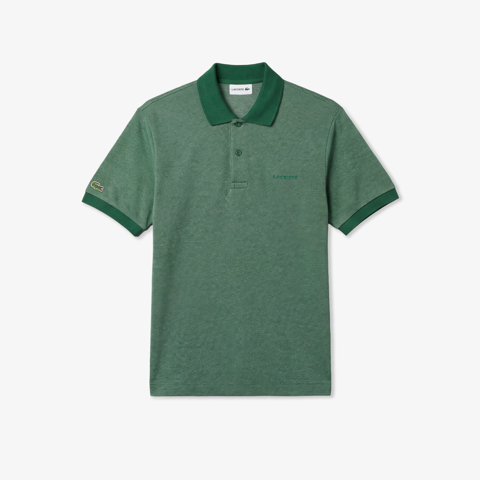 Lacoste Erkek Relaxed Fit Koyu Yeşil Polo görsel 3