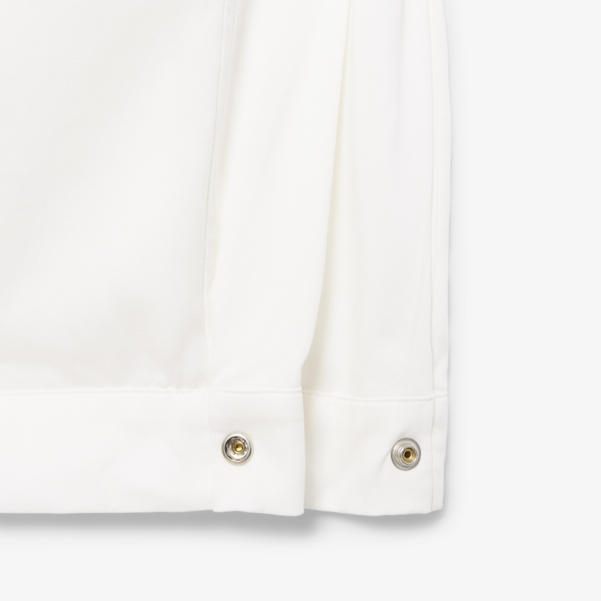 Lacoste Kadın Oversize Fit Beyaz Pantolon görsel 7