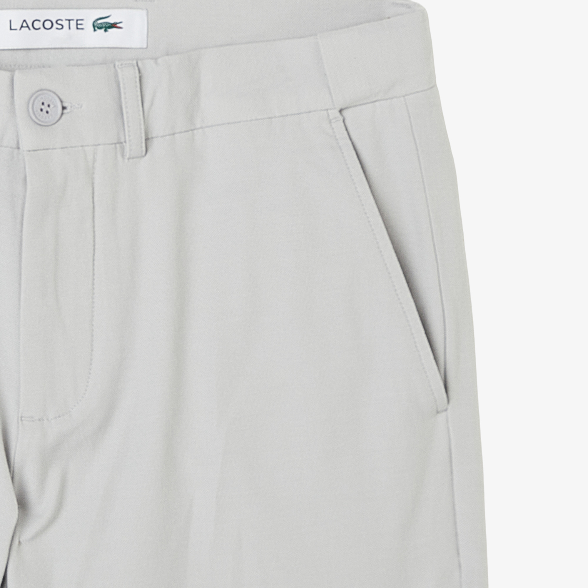Lacoste Erkek Slim Fit Gri Chino Pantolon görsel 4