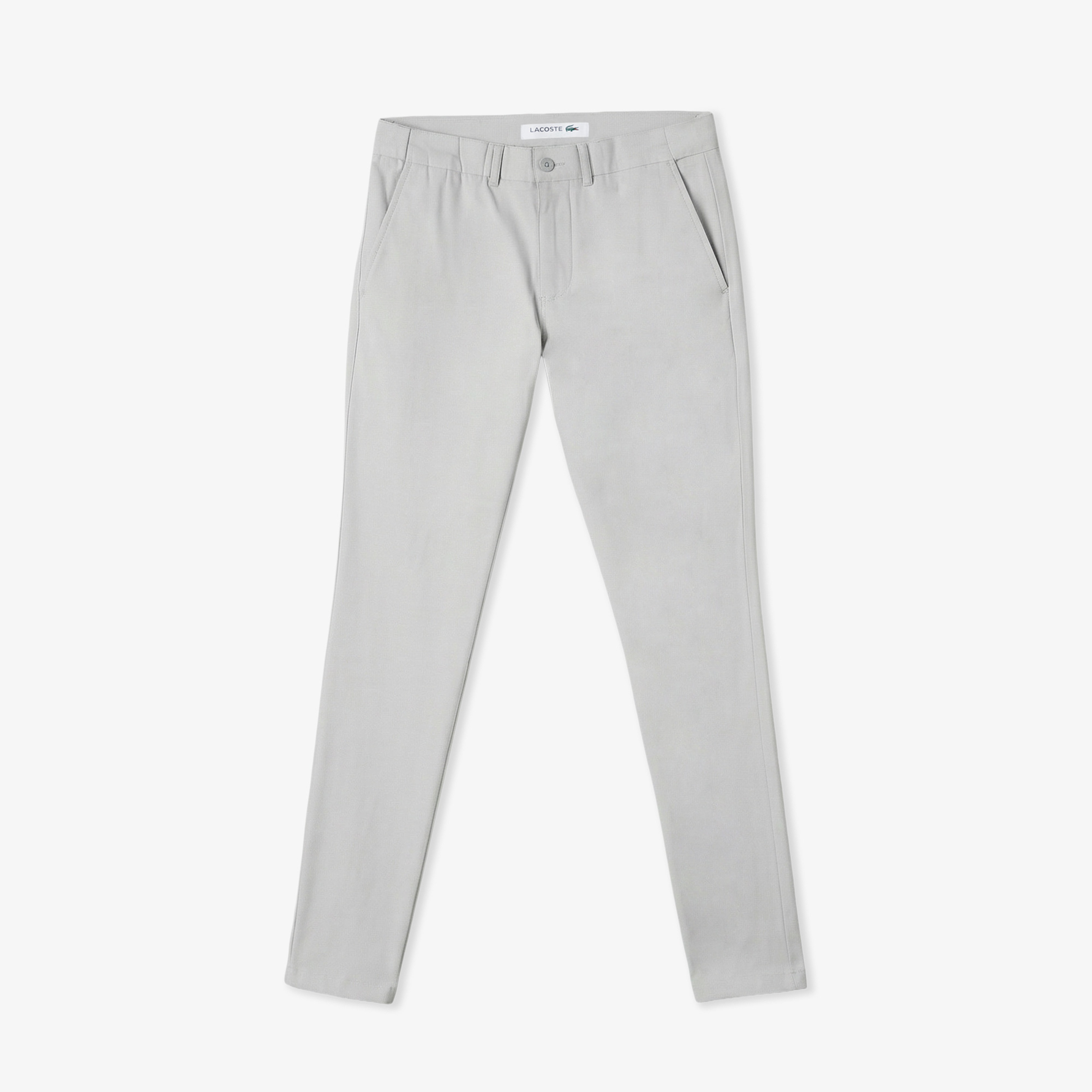 Erkek Slim Fit Gri Chino Pantolon