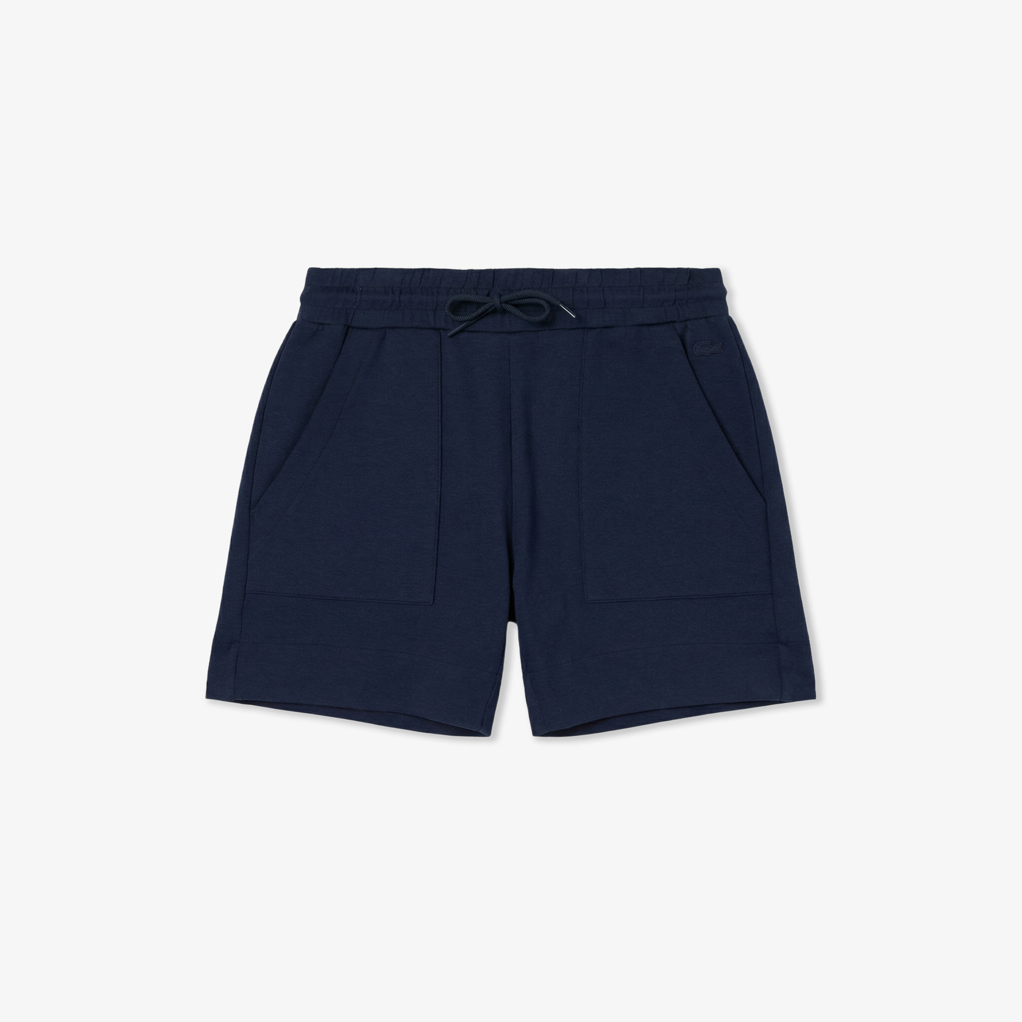 Lacoste Kadın Relaxed Fit Lacivert Şort görsel 3
