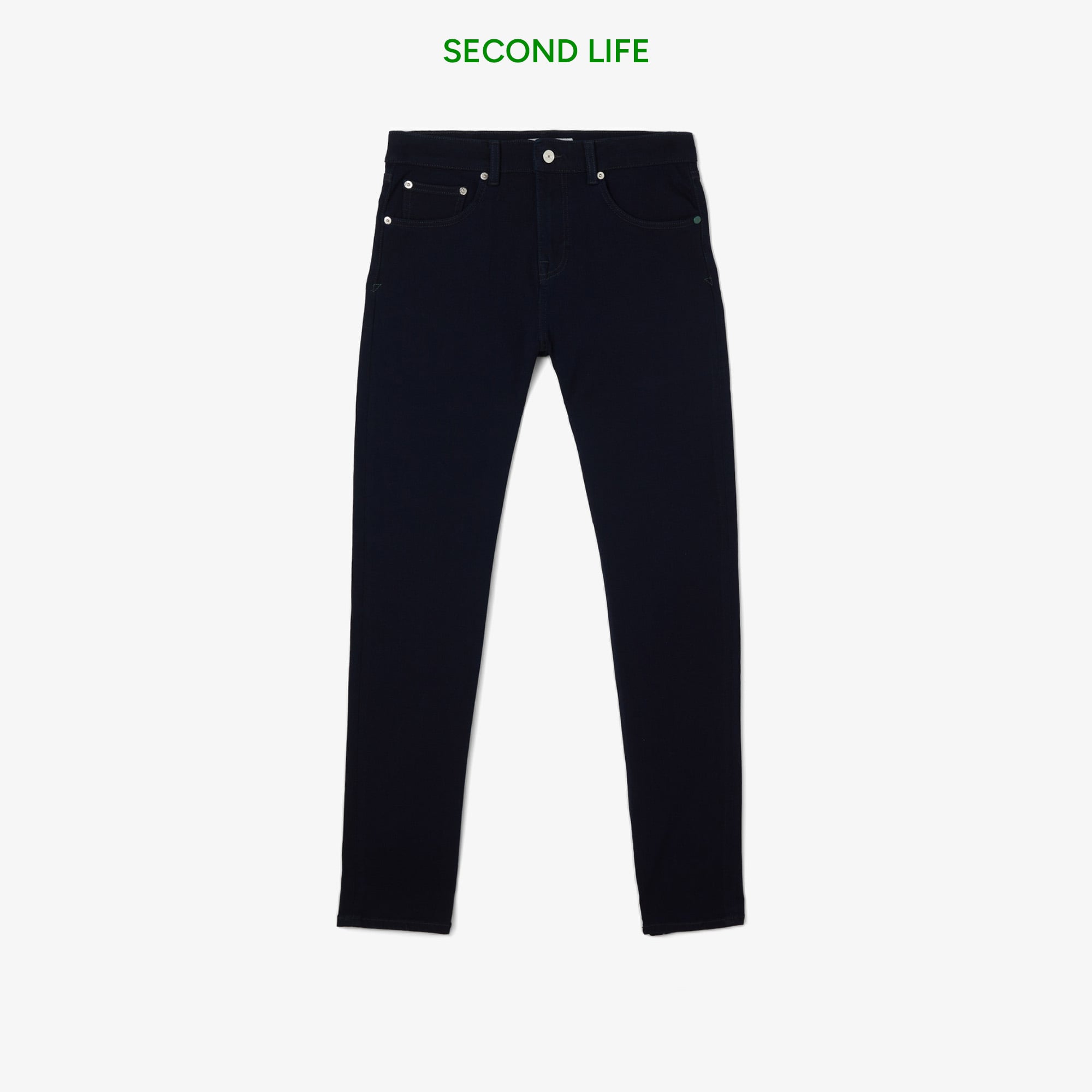 Lacoste İkinci El Erkek Slim Fit Lacivert Jean Pantolon