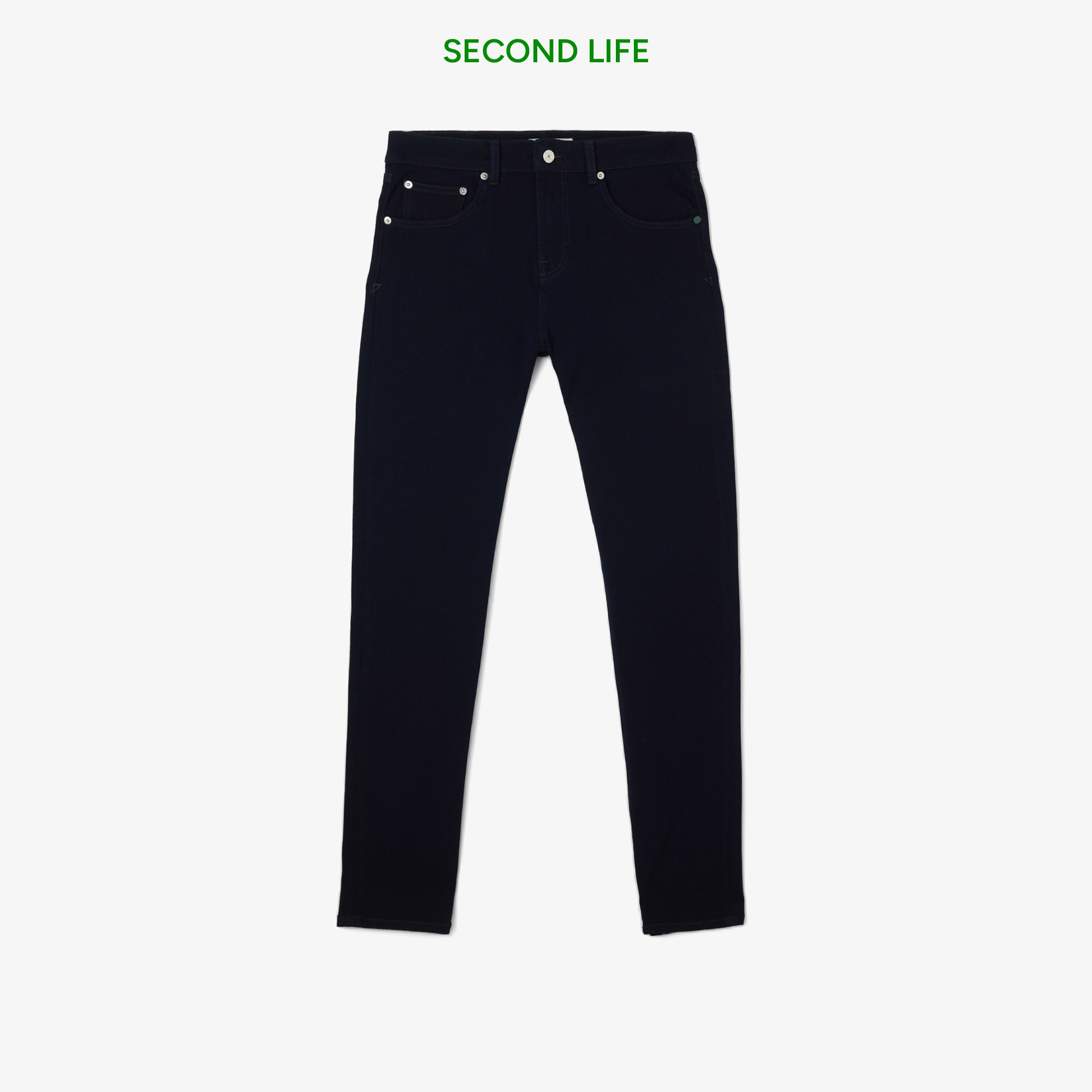 Erkek Slim Fit Lacivert Jean Pantolon