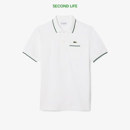 L.12.12 Erkek Classic Fit Beyaz Polo Beyaz