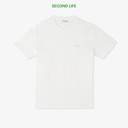 Erkek Regular Fit Bisiklet Yaka Beyaz T-Shirt Beyaz