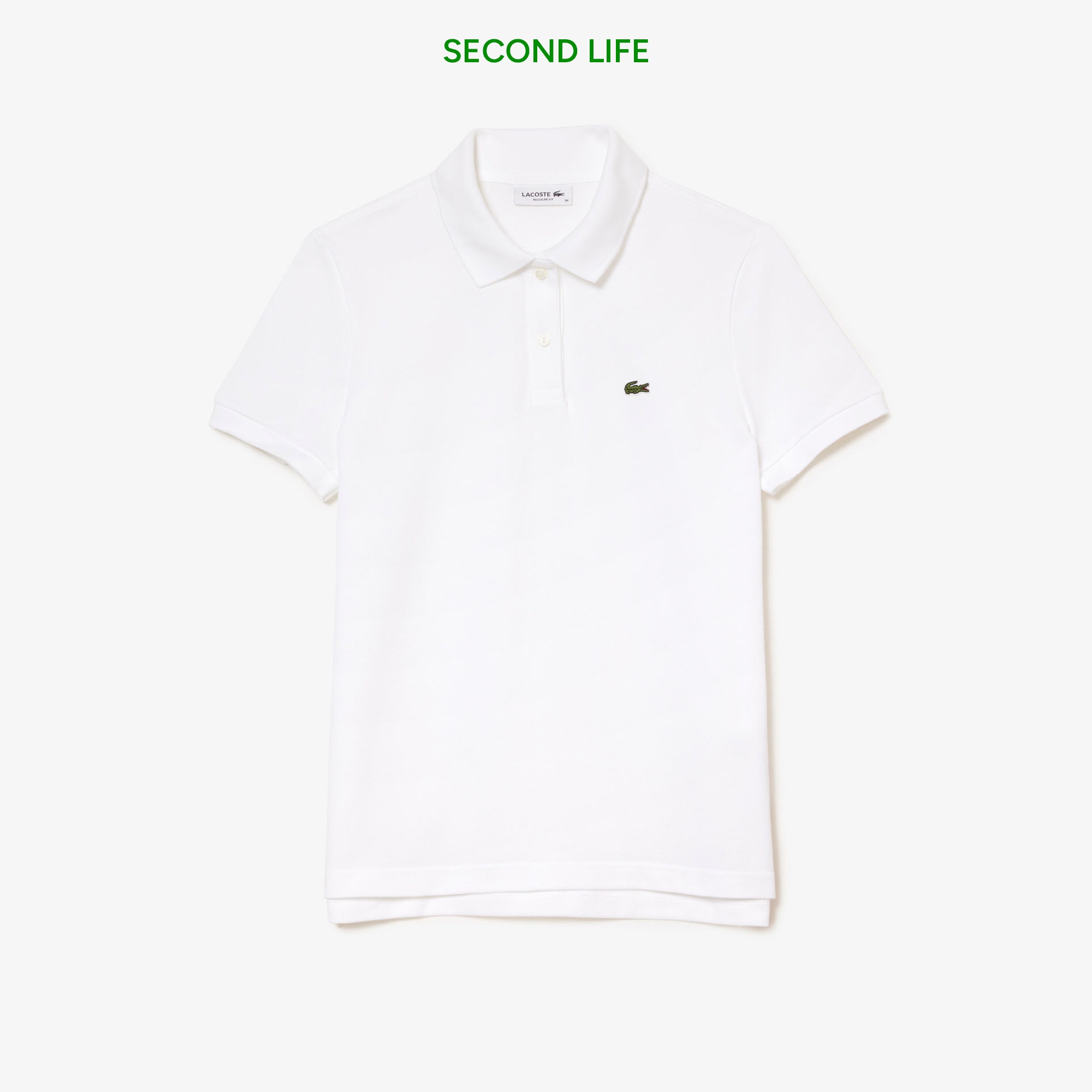 Kadın Regular Fit Beyaz Polo