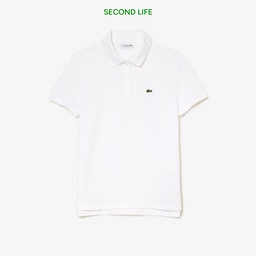 Kadın Regular Fit Beyaz Polo Beyaz
