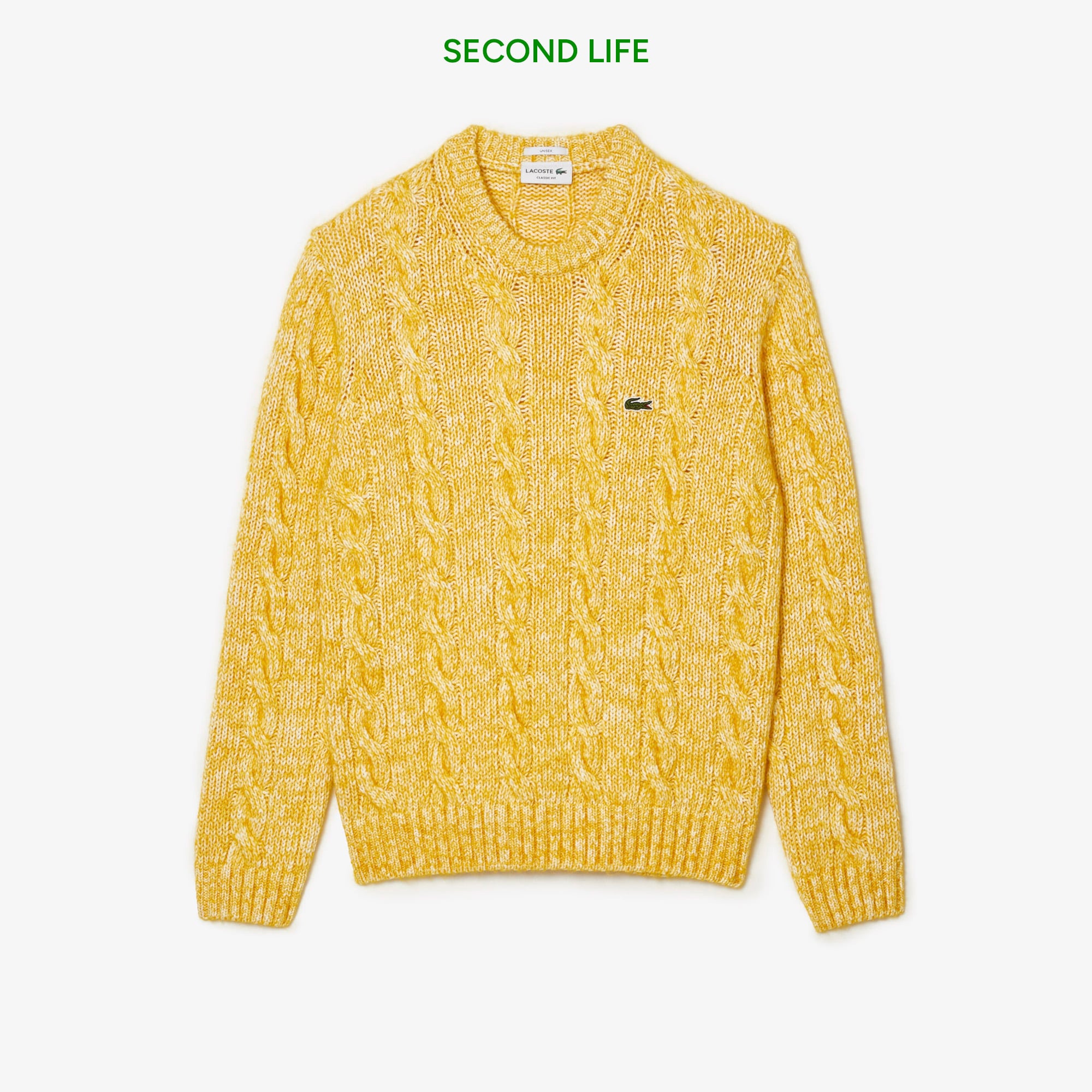 Lacoste İkinci El Erkek Sarı Kazak