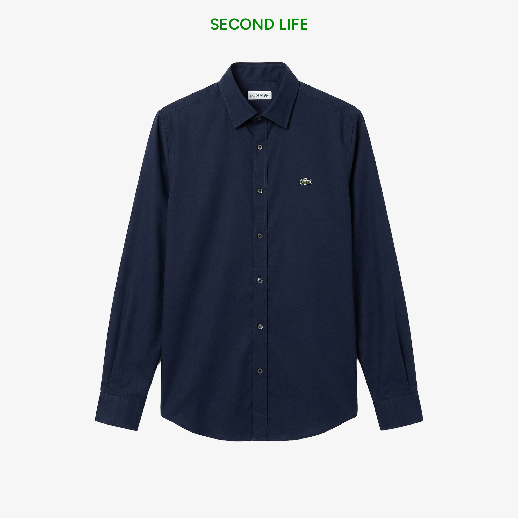Erkek Slim Fit Lacivert Gömlek