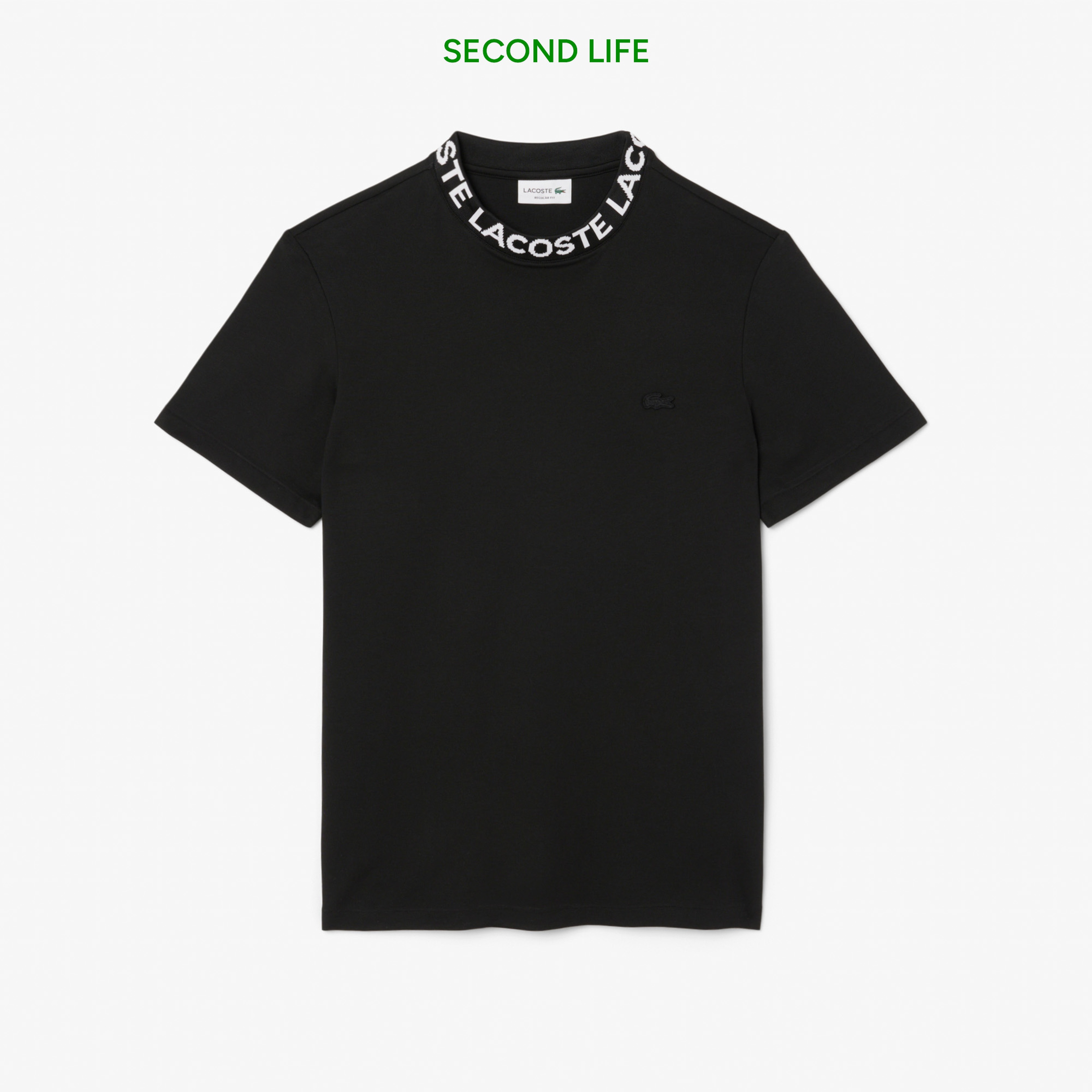 Erkek Regular Fit Bisiklet Yaka Siyah T-Shirt Erkek Regular Fit Bisiklet Yaka Siyah T-Shirt