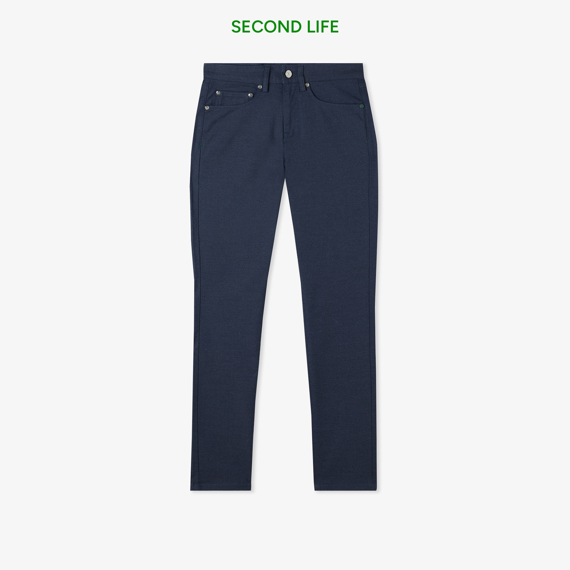 Erkek Slim Fit Lacivert Pantolon