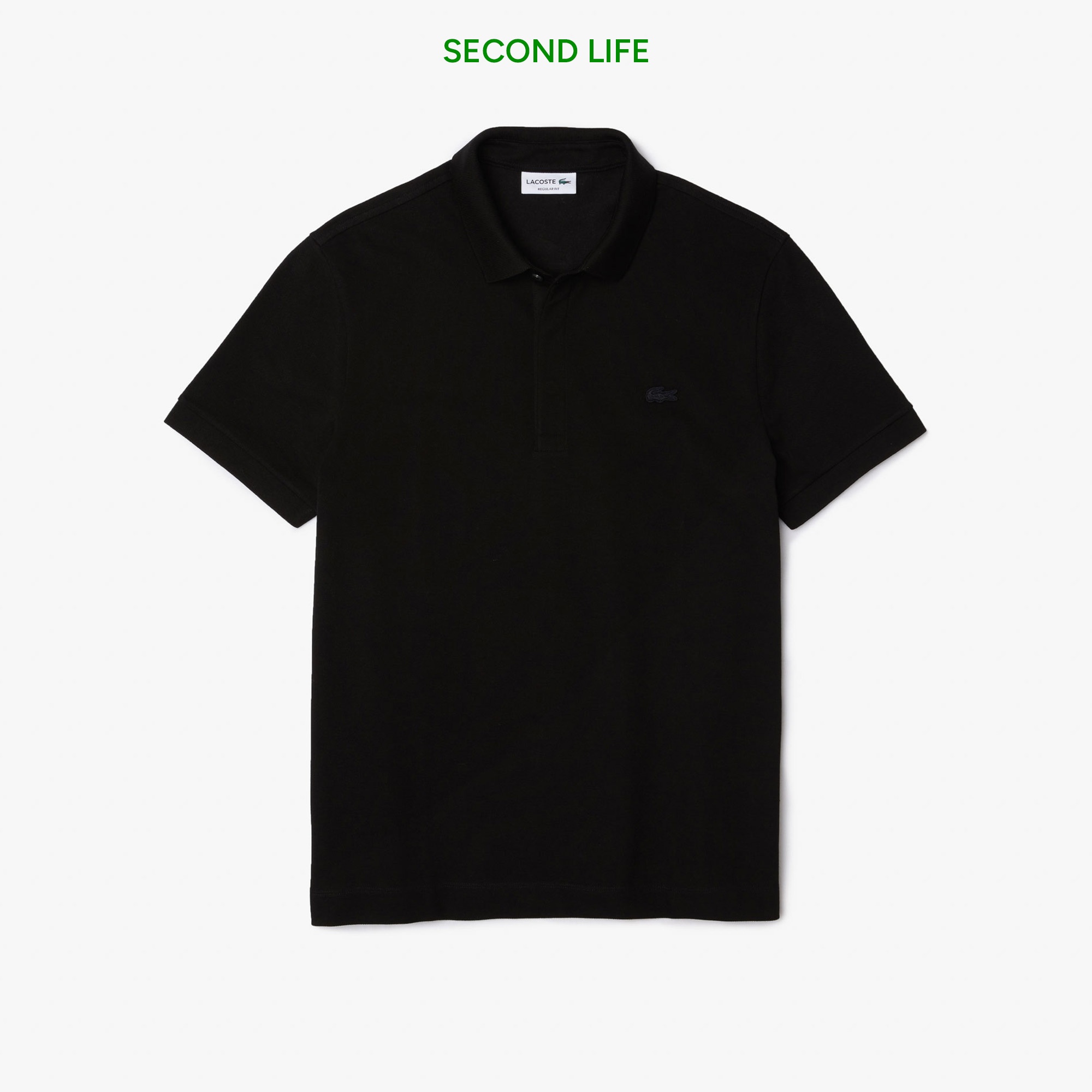 Erkek Regular Fit Siyah Paris Polo