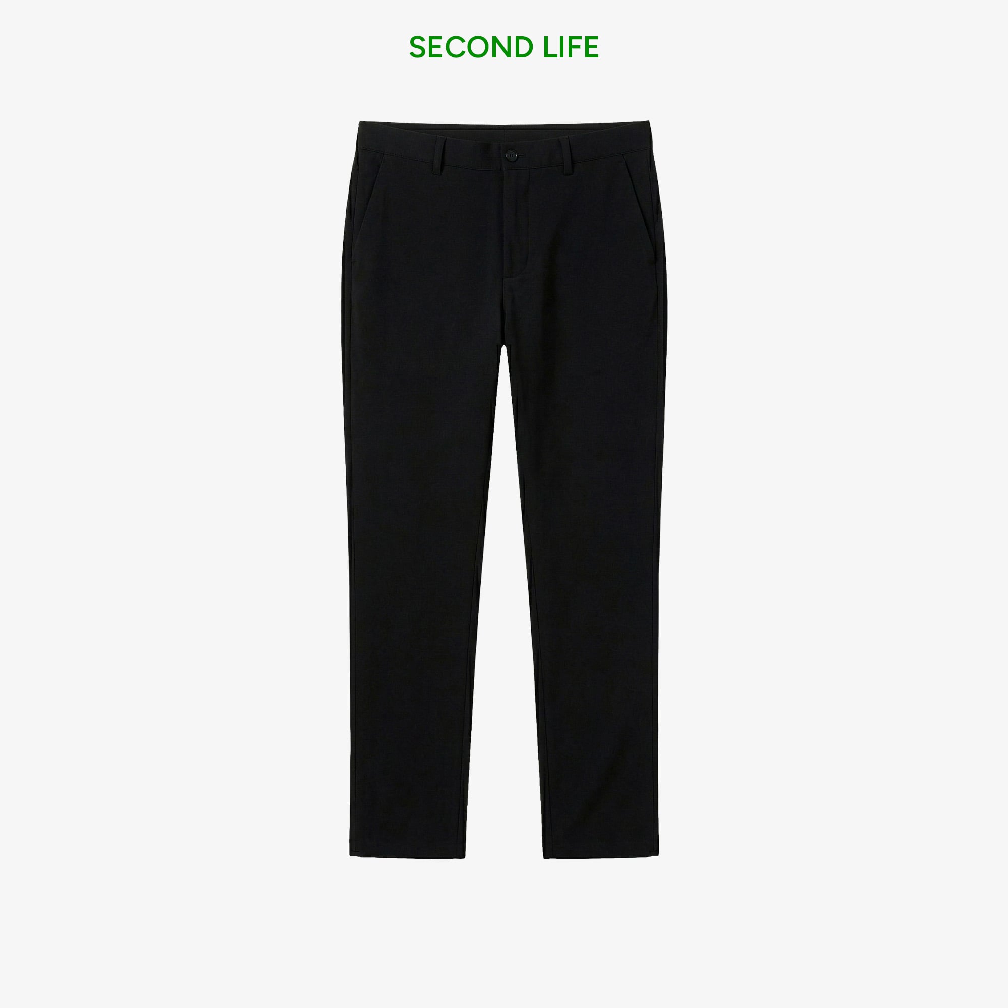 Lacoste İkinci El Erkek Tapered Fit Siyah Pantolon