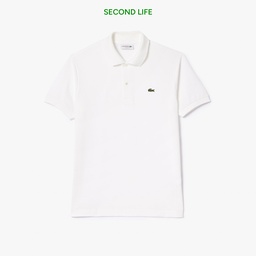 L.12.12 Erkek Classic Fit Beyaz Polo Beyaz