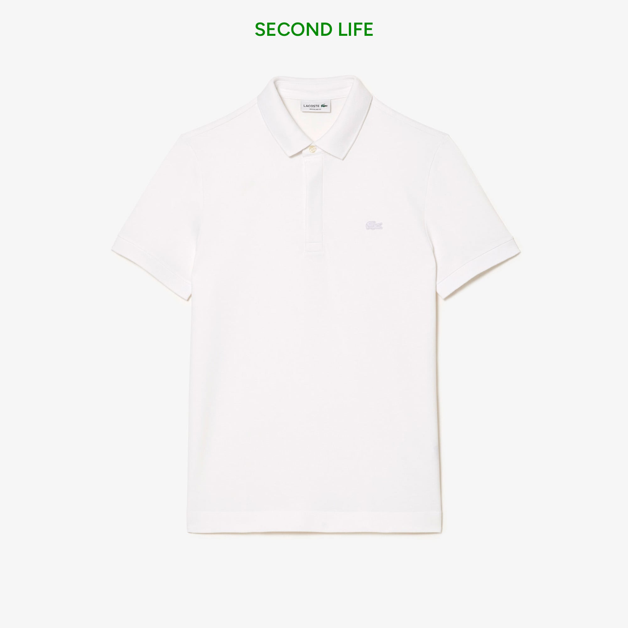 Lacoste İkinci El Erkek Regular Fit Beyaz Paris Polo