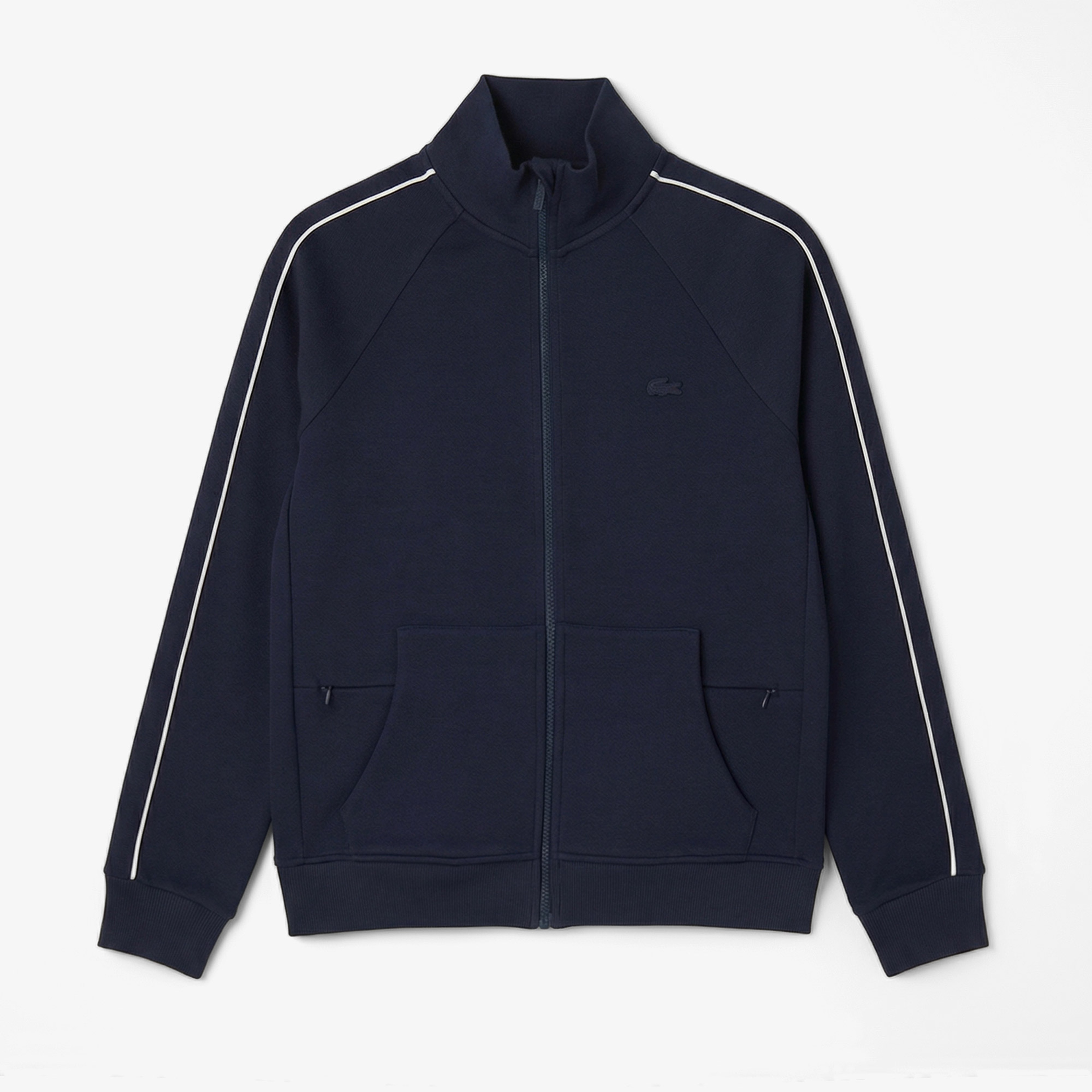 Erkek Regular Fit Fermuarlı Lacivert Sweatshirt