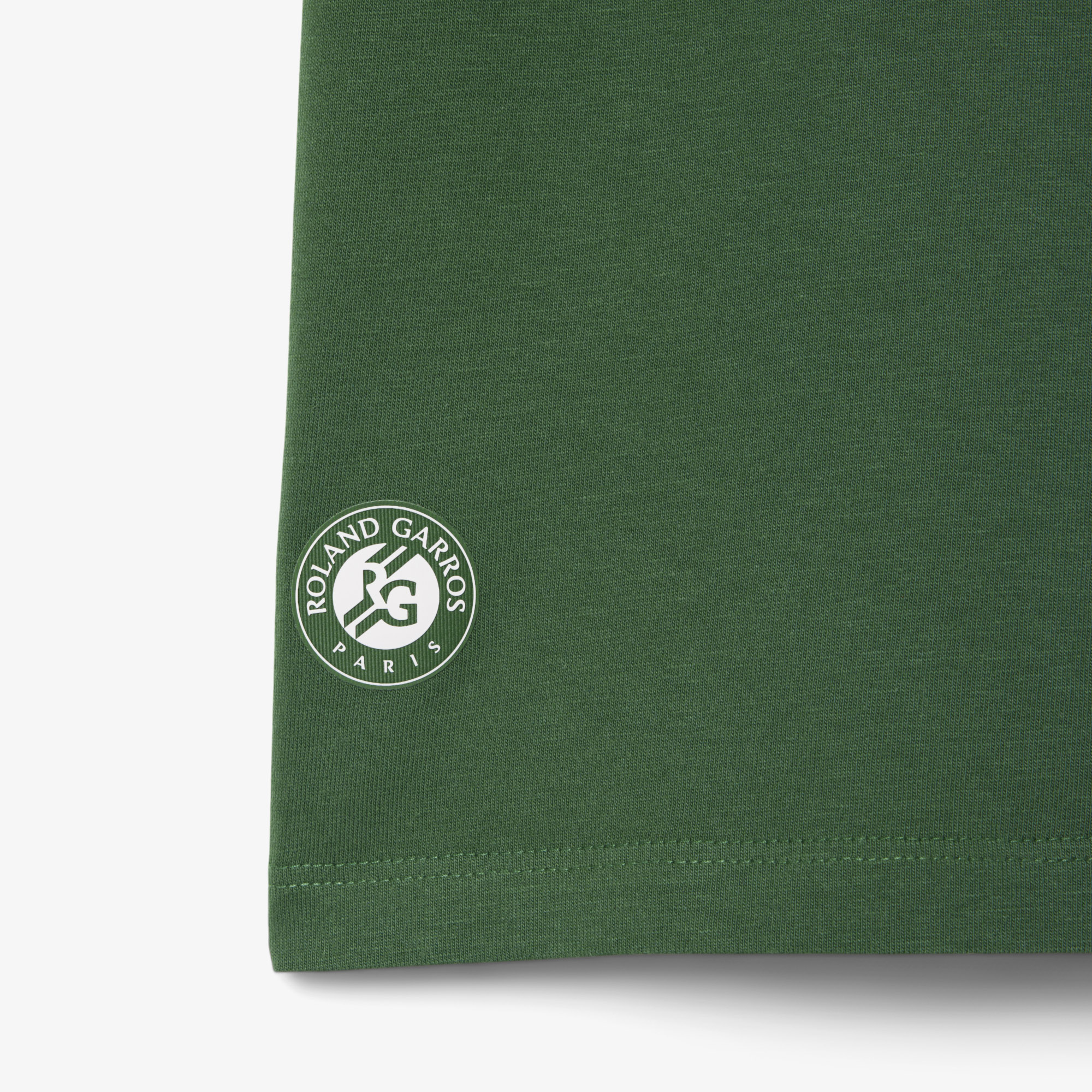 Lacoste Kadın Relaxed Fit Baskılı Koyu Yeşil T-Shirt görsel 8
