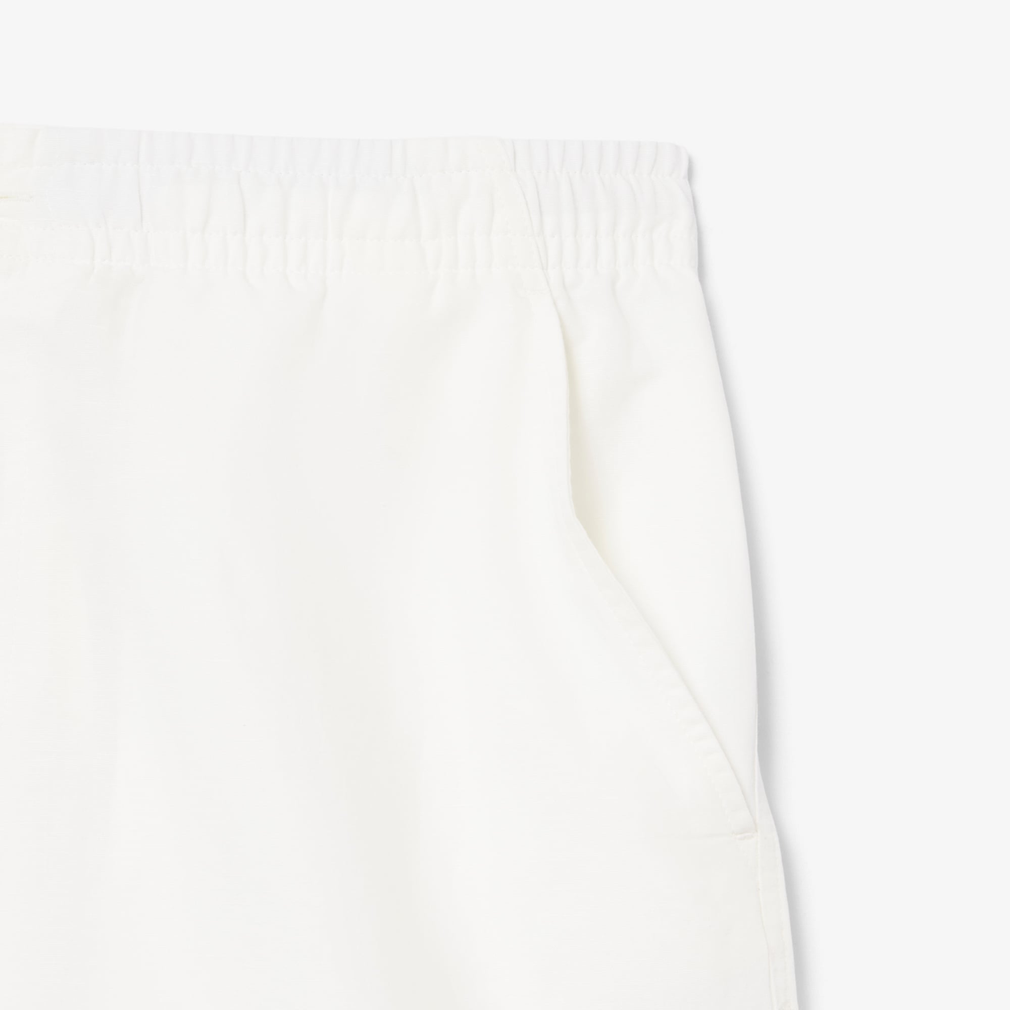 Lacoste Roland Garros Erkek Beyaz Şort görsel 6