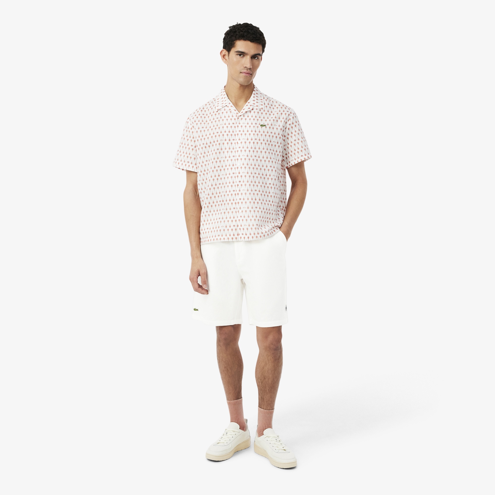 Rolland Garros Erkek Beyaz Şort