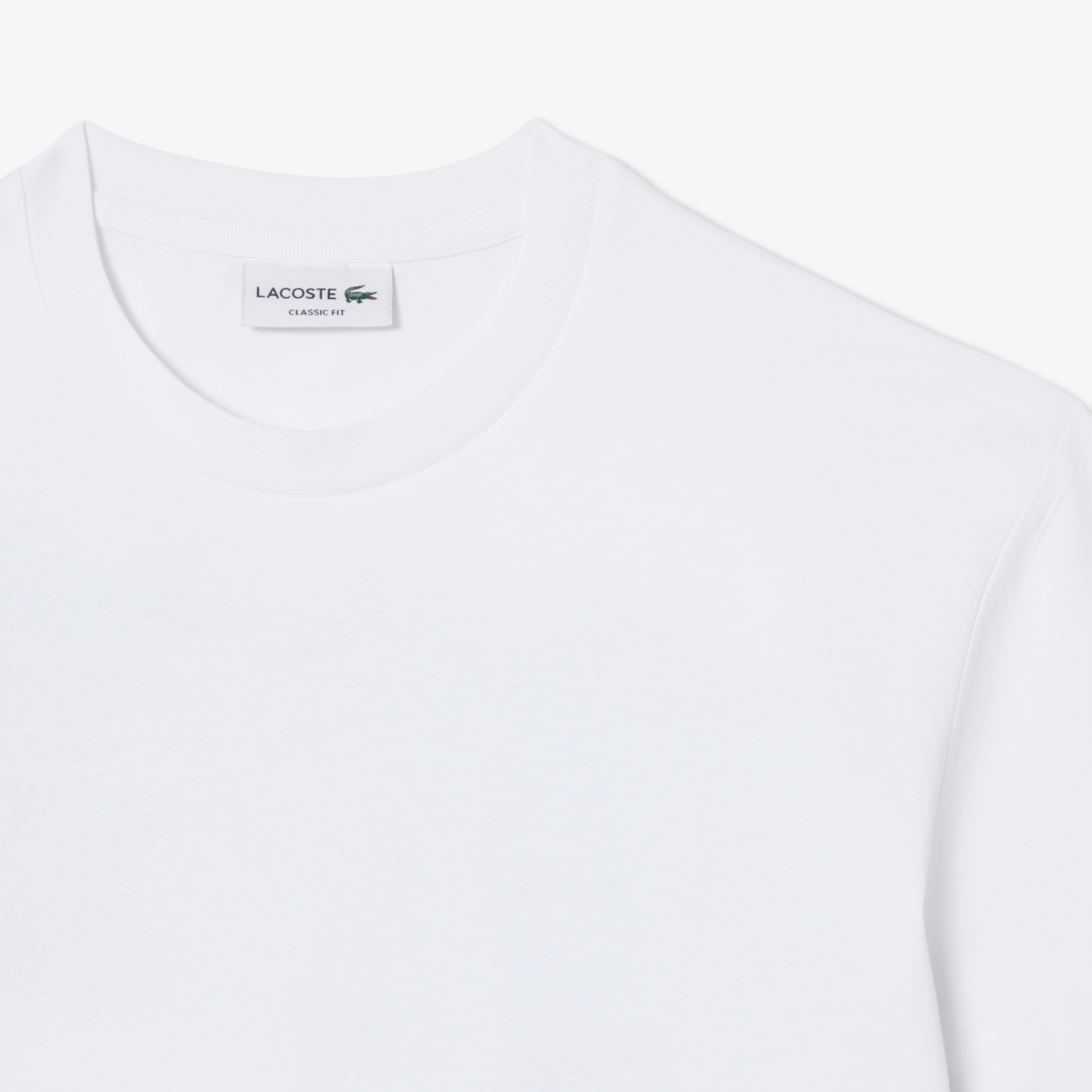 Erkek Classic Fit Beyaz T-Shirt