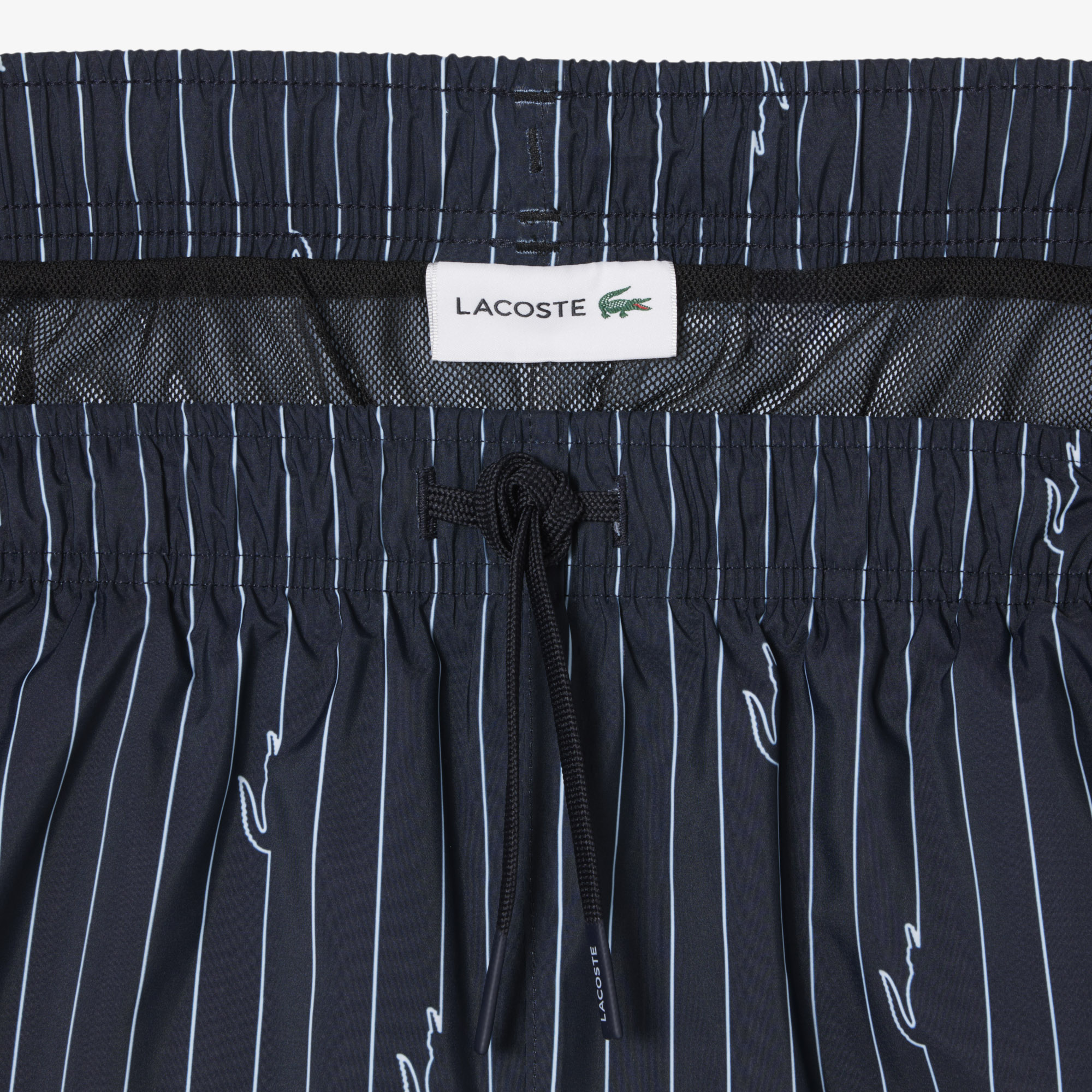 Lacoste Erkek Siyah Deniz Şortu görsel 8