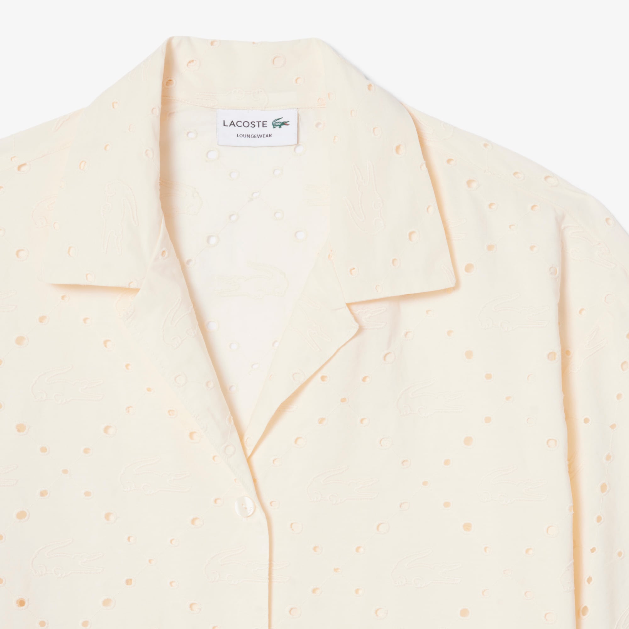 Lacoste Kadın Krem Pijama görsel 6