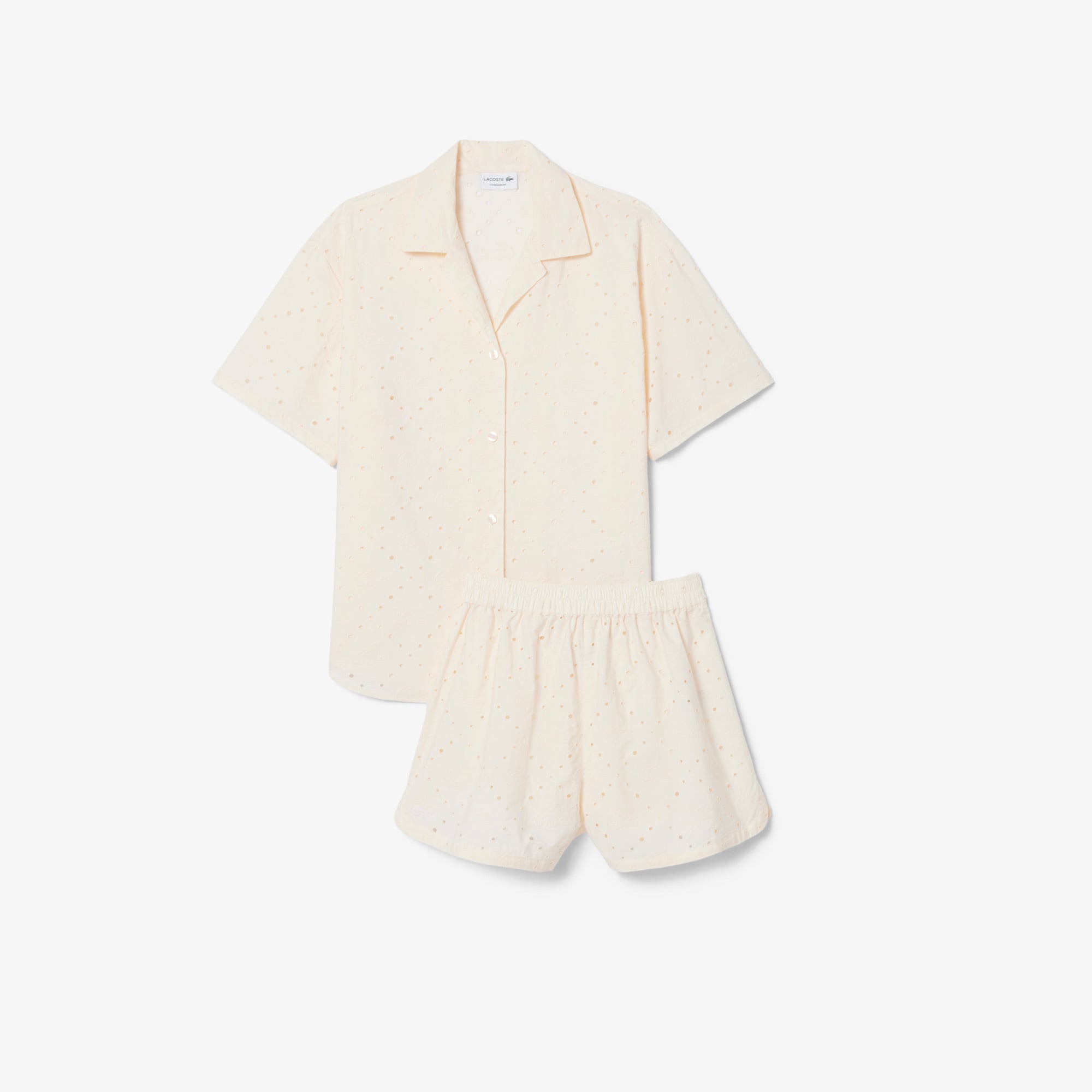 Lacoste Kadın Krem Pijama görsel 4
