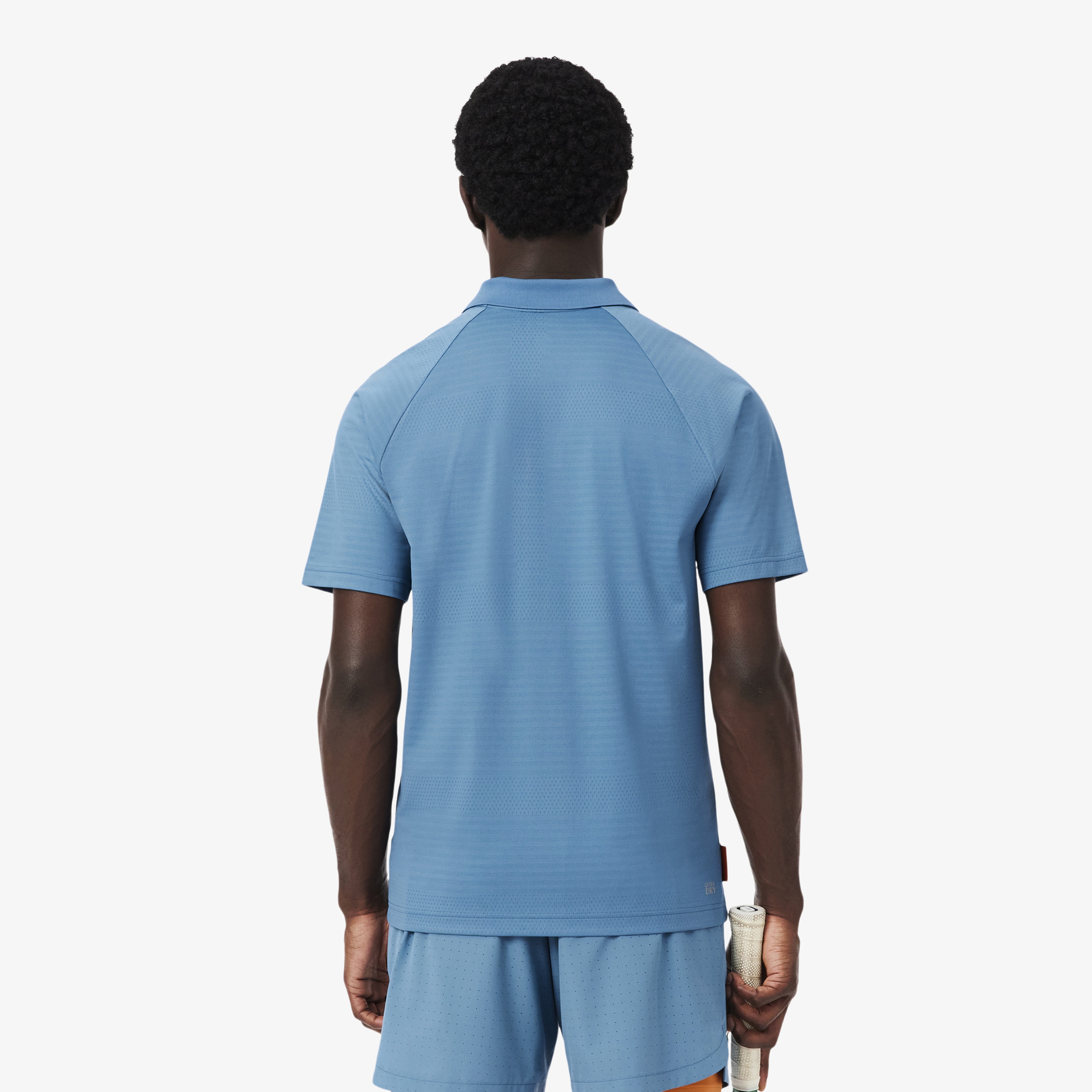 Erkek Slim Fit Mavi Polo