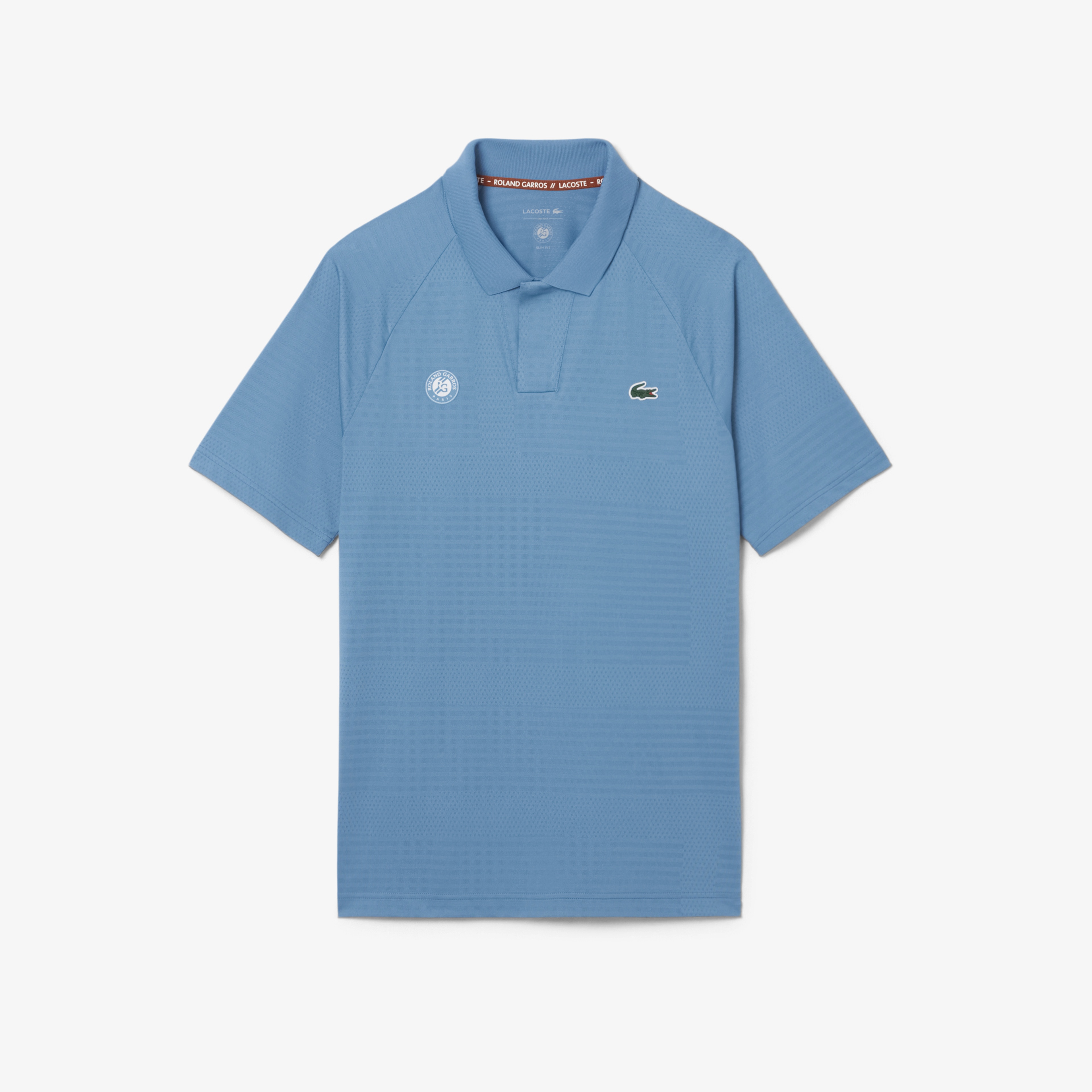 Erkek Slim Fit Mavi Polo