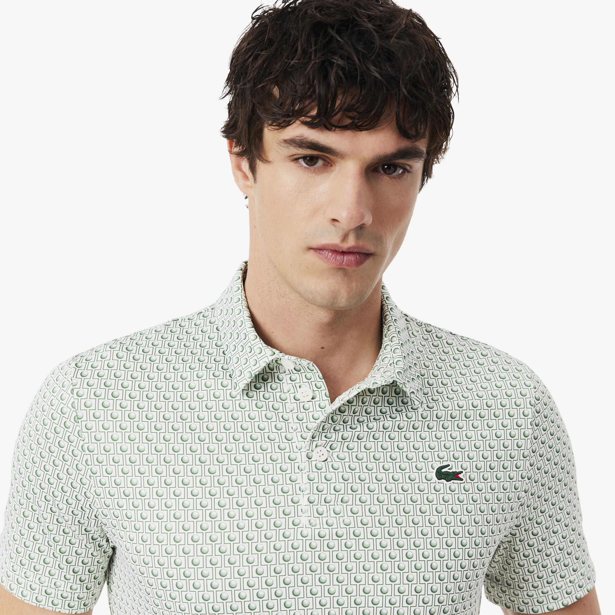 Lacoste Erkek Regular Fit Beyaz Polo görsel 2