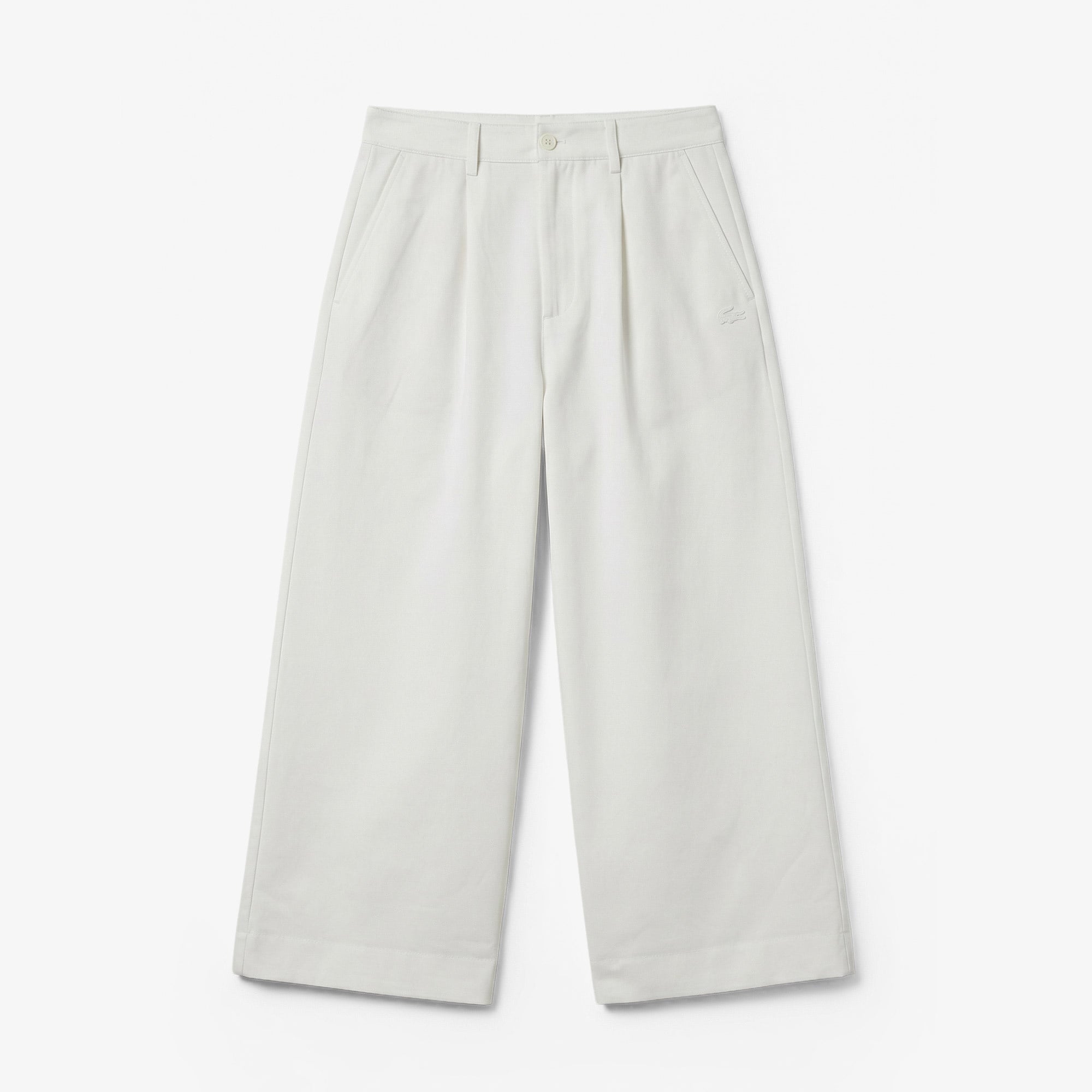 Kadın Relaxed Fit Krem Pantolon