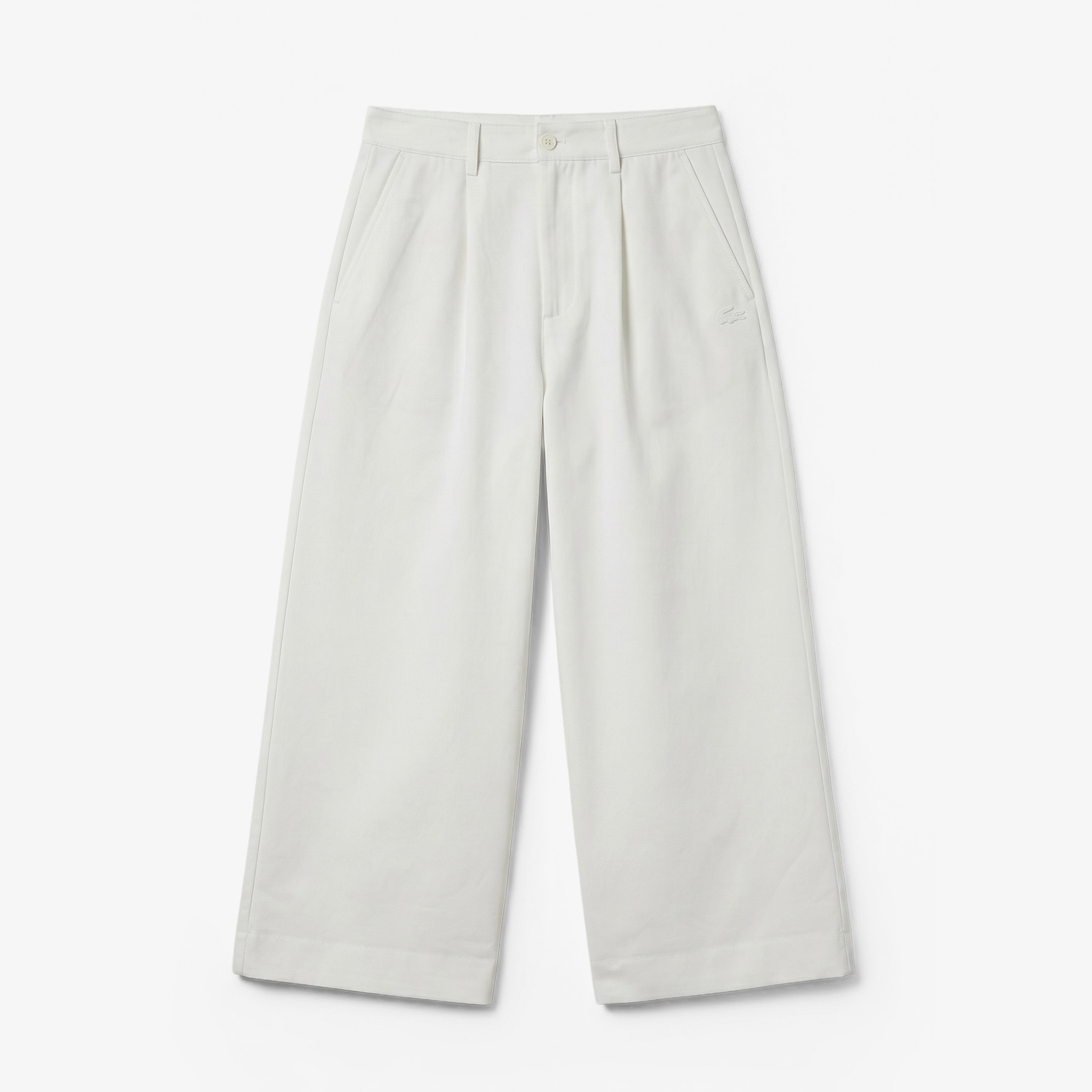 Kadın Relaxed Fit Krem Pantolon