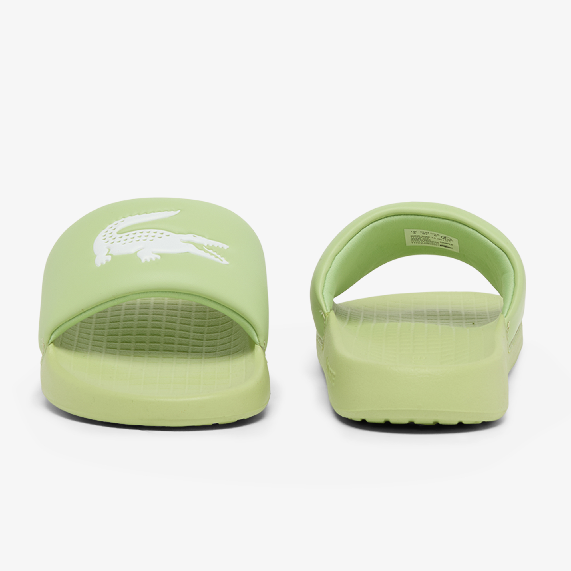 Lacoste Serve Slide 1.0 Kadın Yeşil Terlik görsel 5