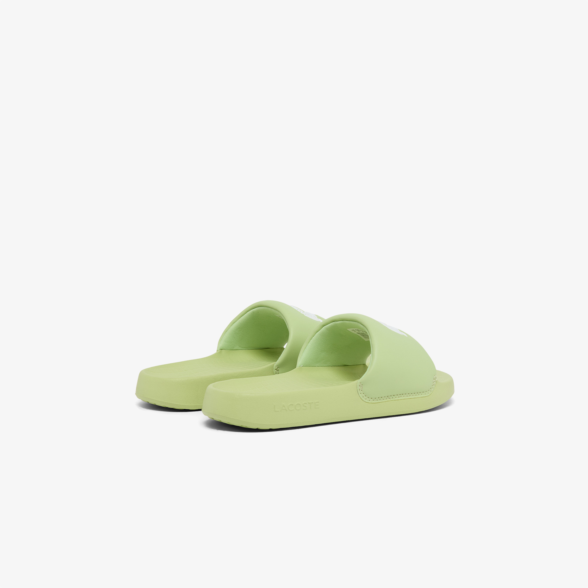 Lacoste Serve Slide 1.0 Kadın Yeşil Terlik görsel 3