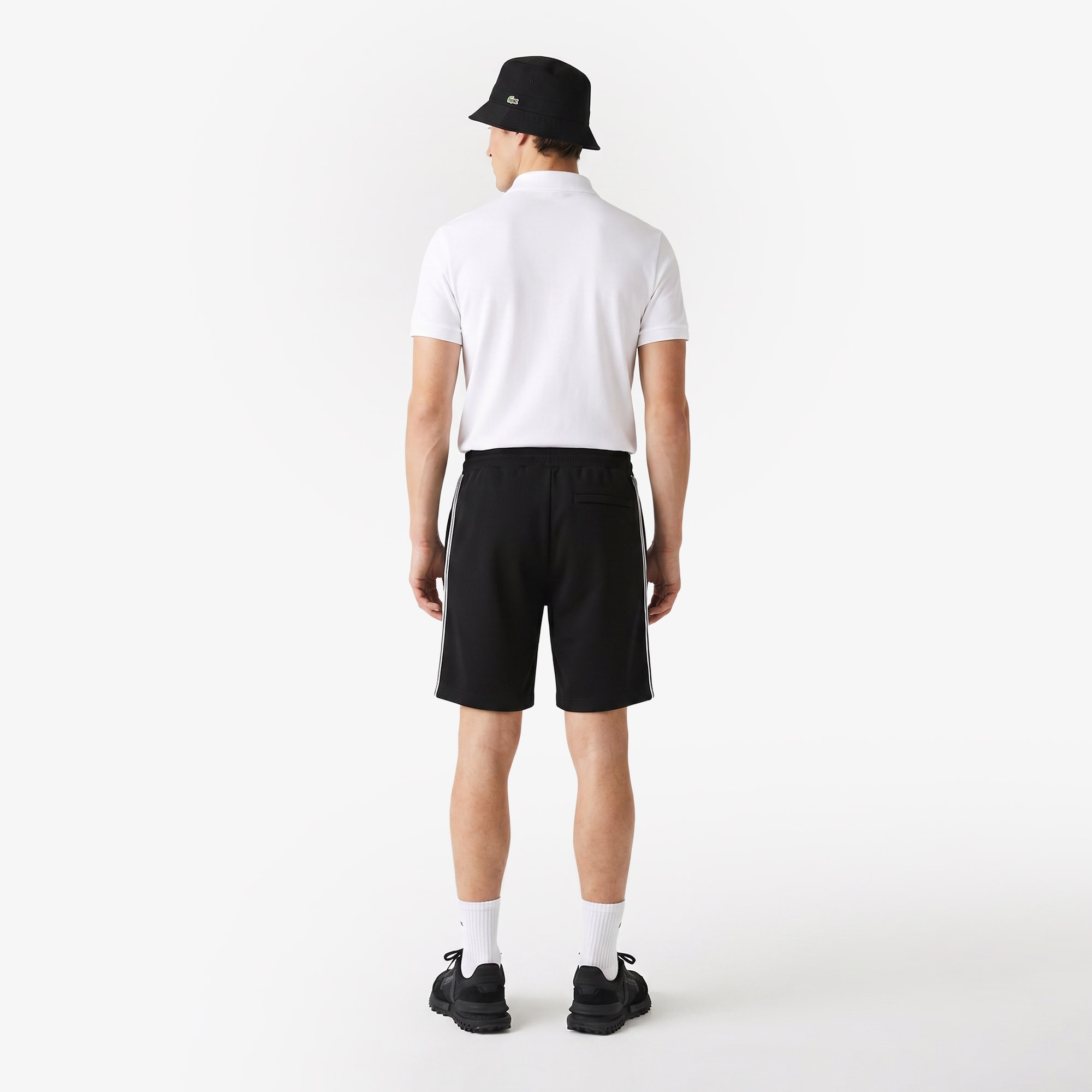 Erkek Regular Fit Siyah Şort