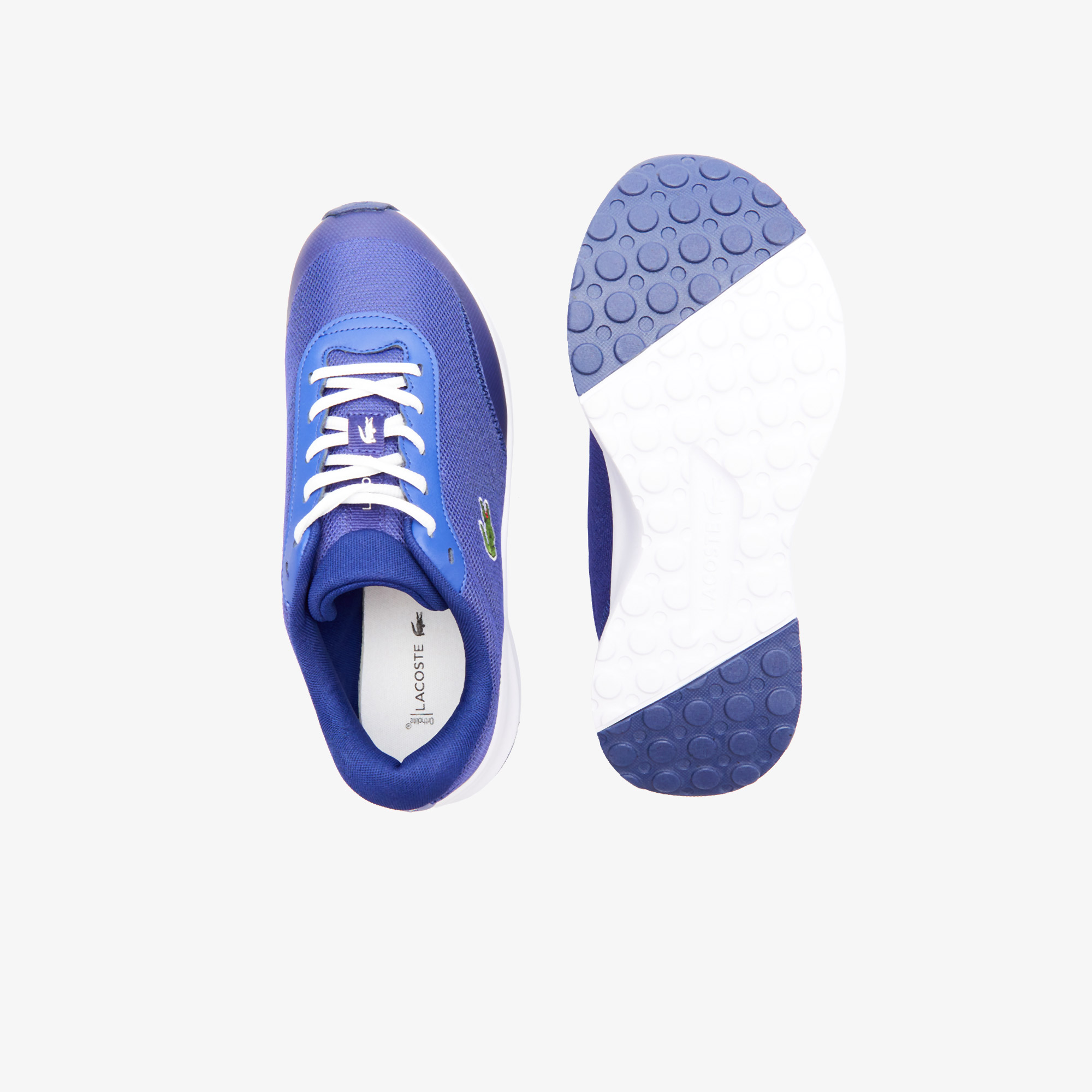 Lacoste Neo Run Ace Erkek Lacivert Sneaker görsel 5