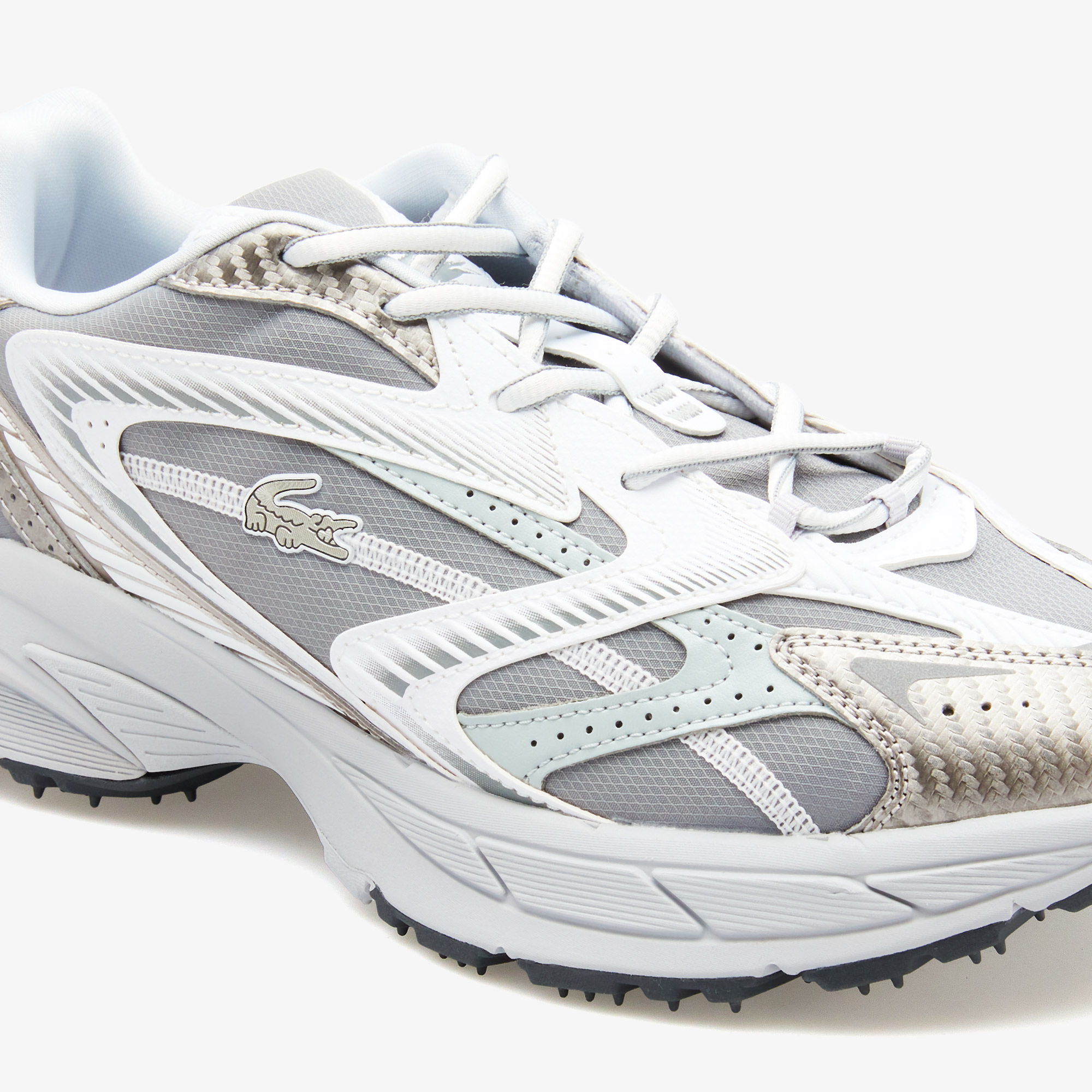 Lacoste L003 Neo Shot Erkek Gri Sneaker görsel 6