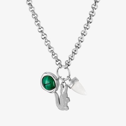 Unisex Gri Kolye Gri