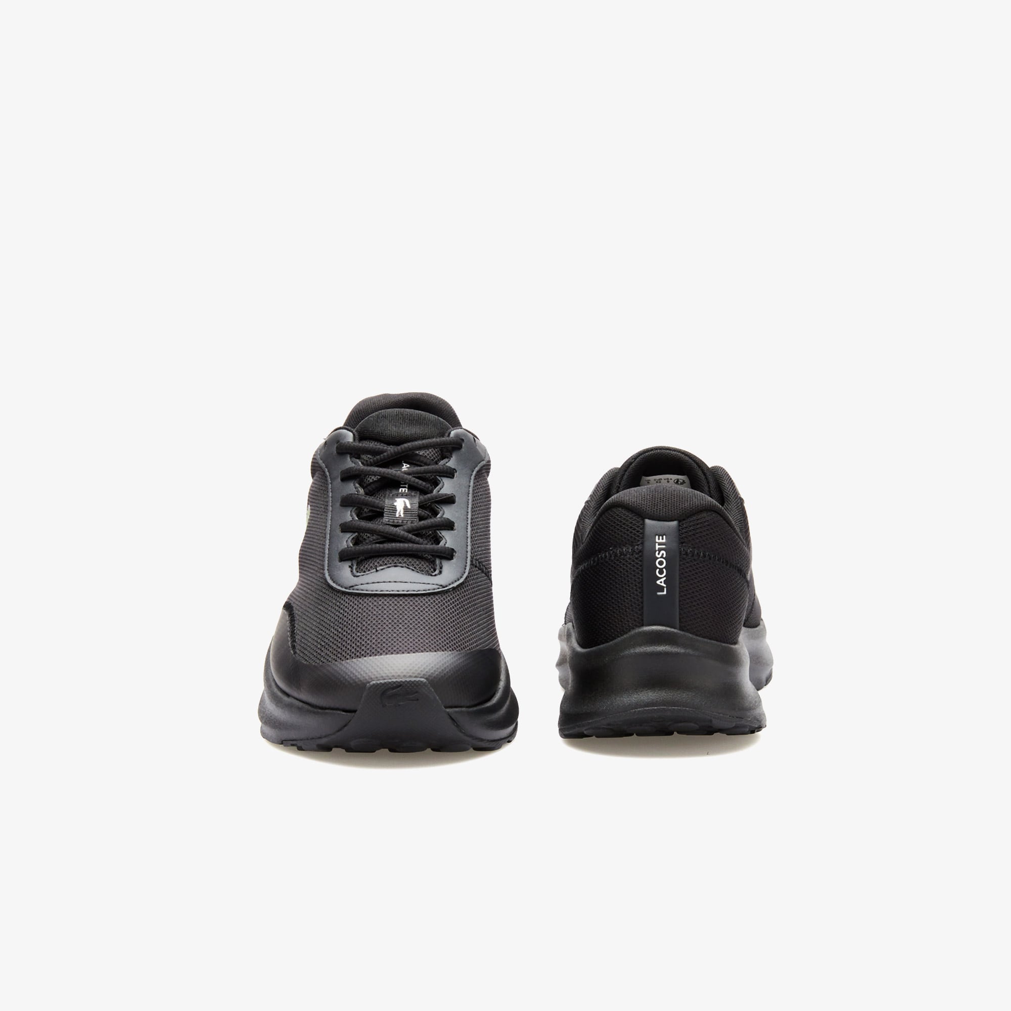 Lacoste Neo Run Ace Erkek Siyah Sneaker görsel 4