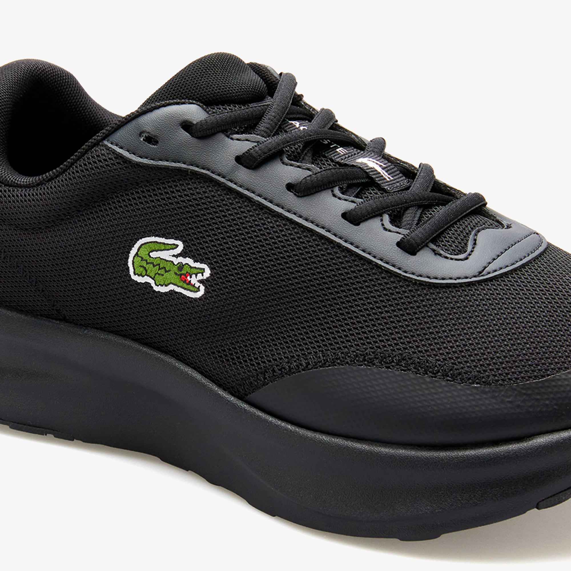 Lacoste Neo Run Ace Erkek Siyah Sneaker görsel 6