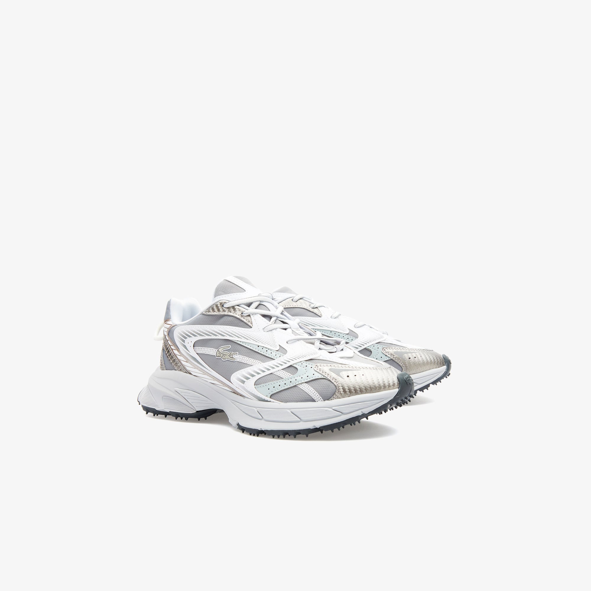 Lacoste L003 Neo Shot Erkek Gri Sneaker görsel 2