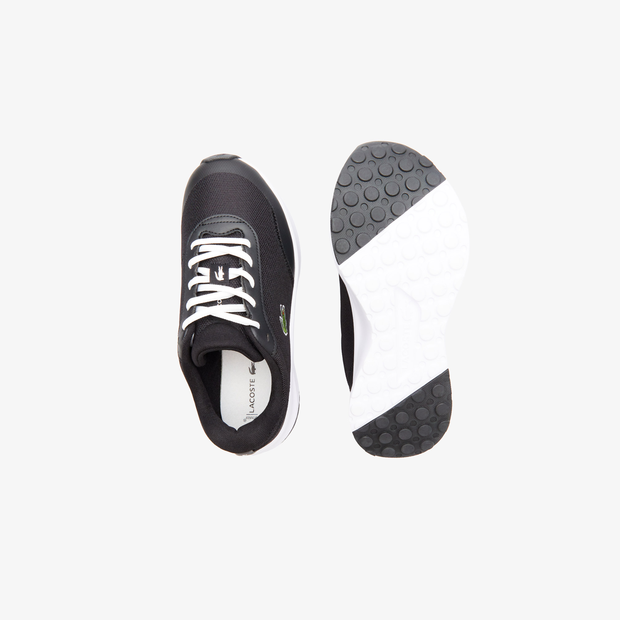 Lacoste Neo Run Ace Kadın Siyah Sneaker görsel 5