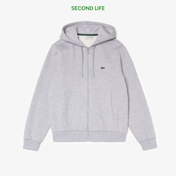 Erkek Classic Fit Kapüşonlu Gri Sweatshirt Gri