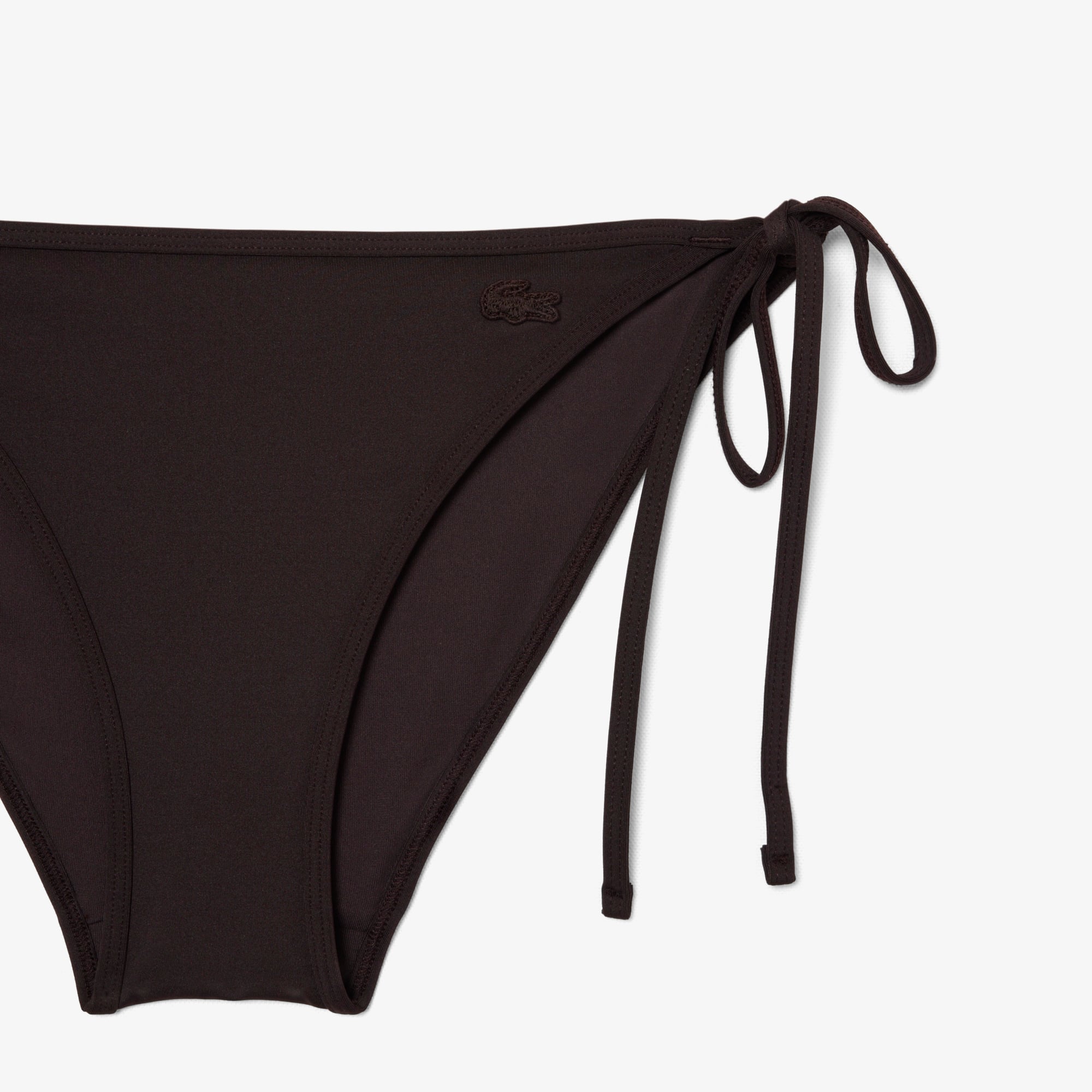 Lacoste Kadın Koyu Kahverengi Bikini Altı görsel 7