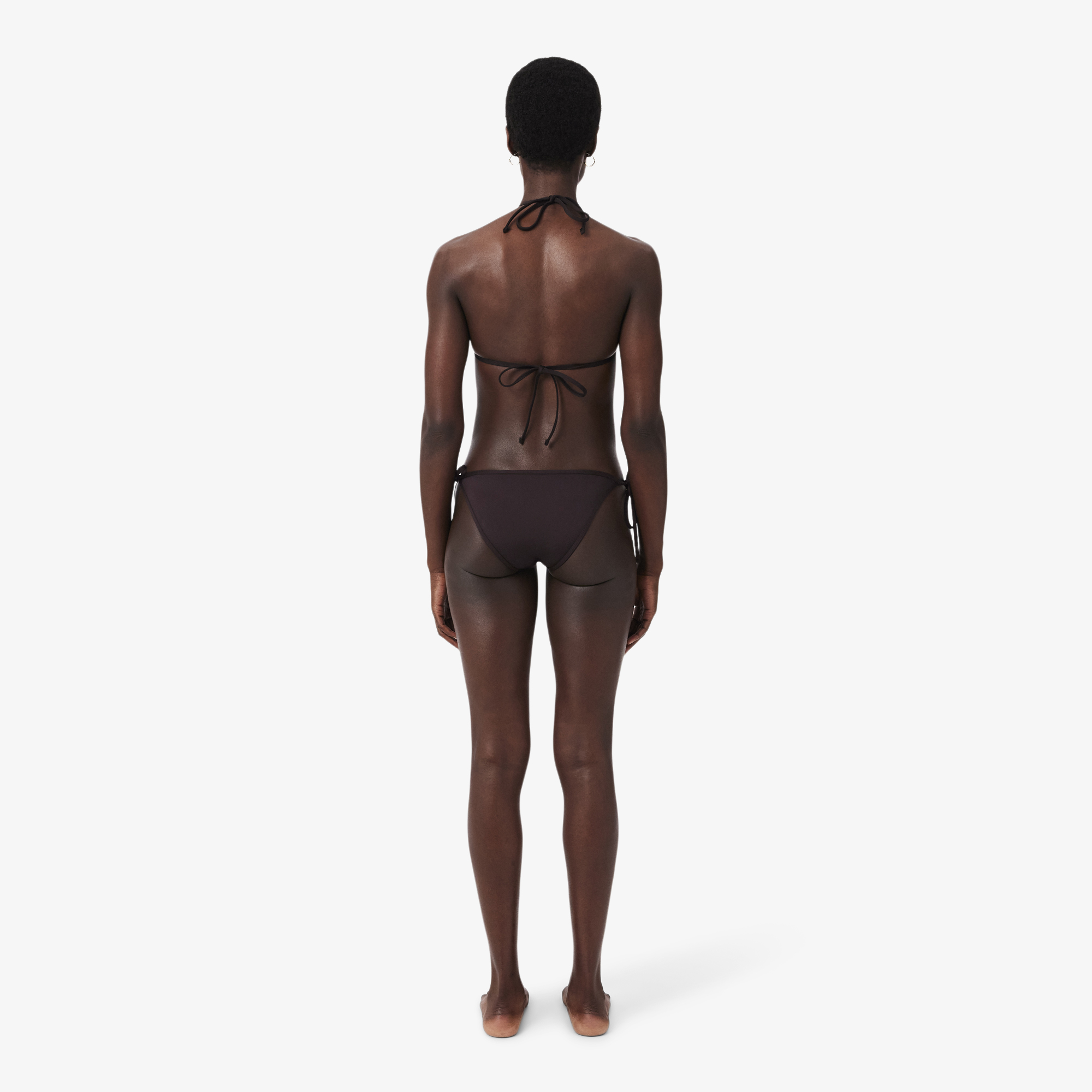 Lacoste Kadın Koyu Kahverengi Bikini Altı görsel 3