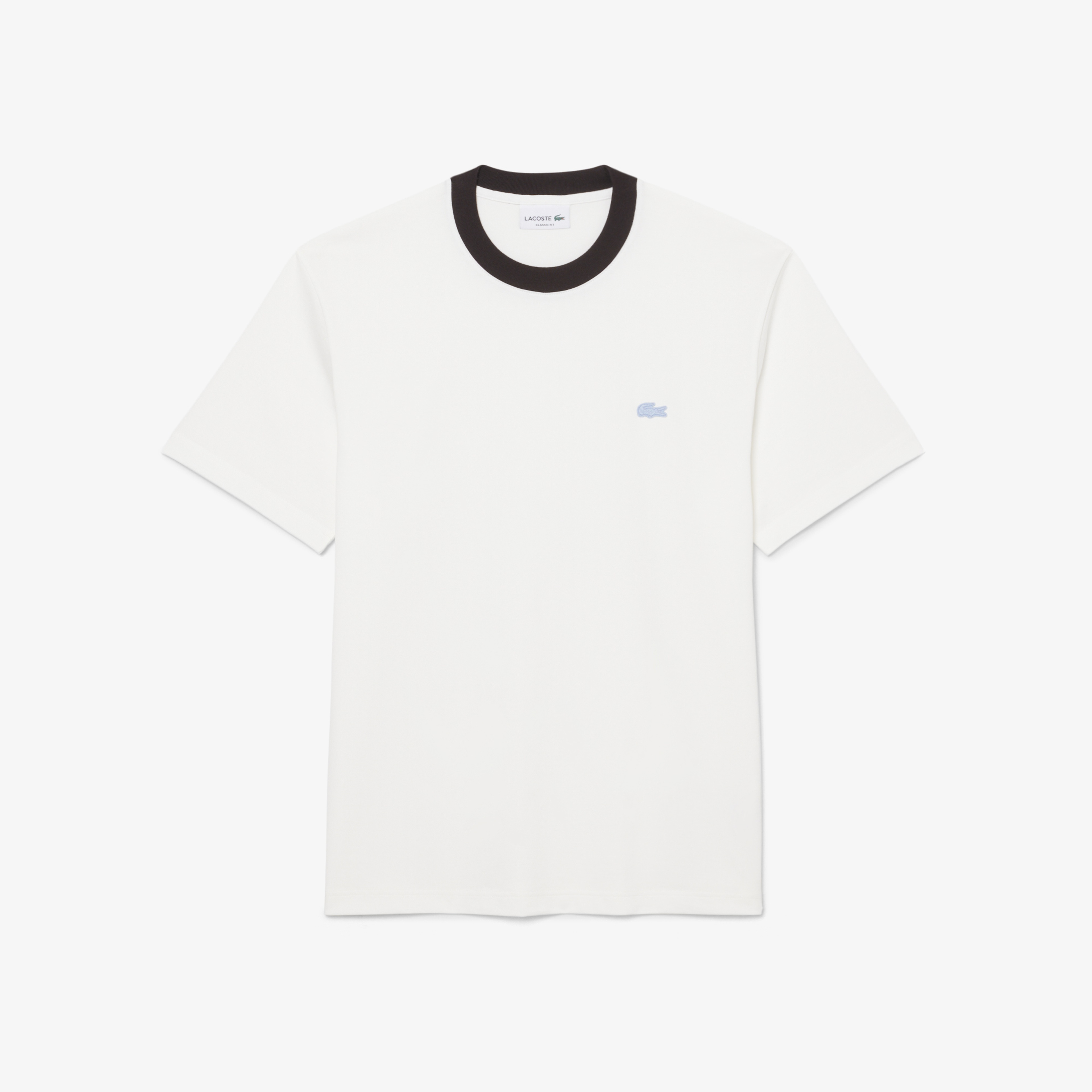 Erkek Classic Fit Bisiklet Yaka Beyaz T-Shirt Erkek Classic Fit Bisiklet Yaka Beyaz T-Shirt