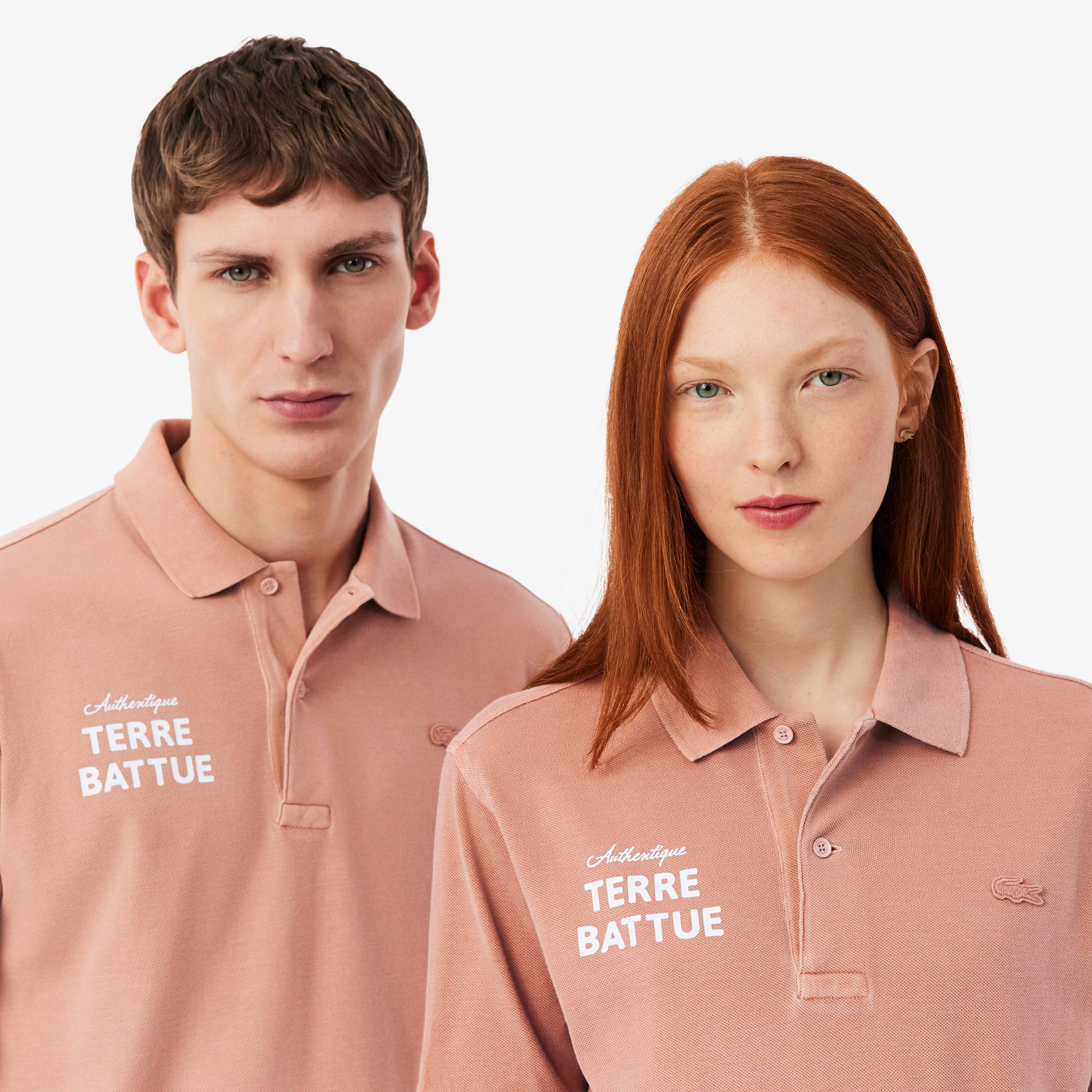 Lacoste Roland Garros Unisex Regular Fit Baskılı Turuncu Polo görsel 2