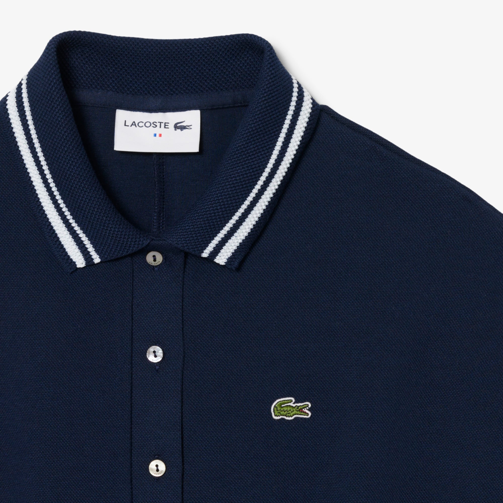 Kadın Slim Fit Kısa Kollu Polo Yaka Lacivert Tulum